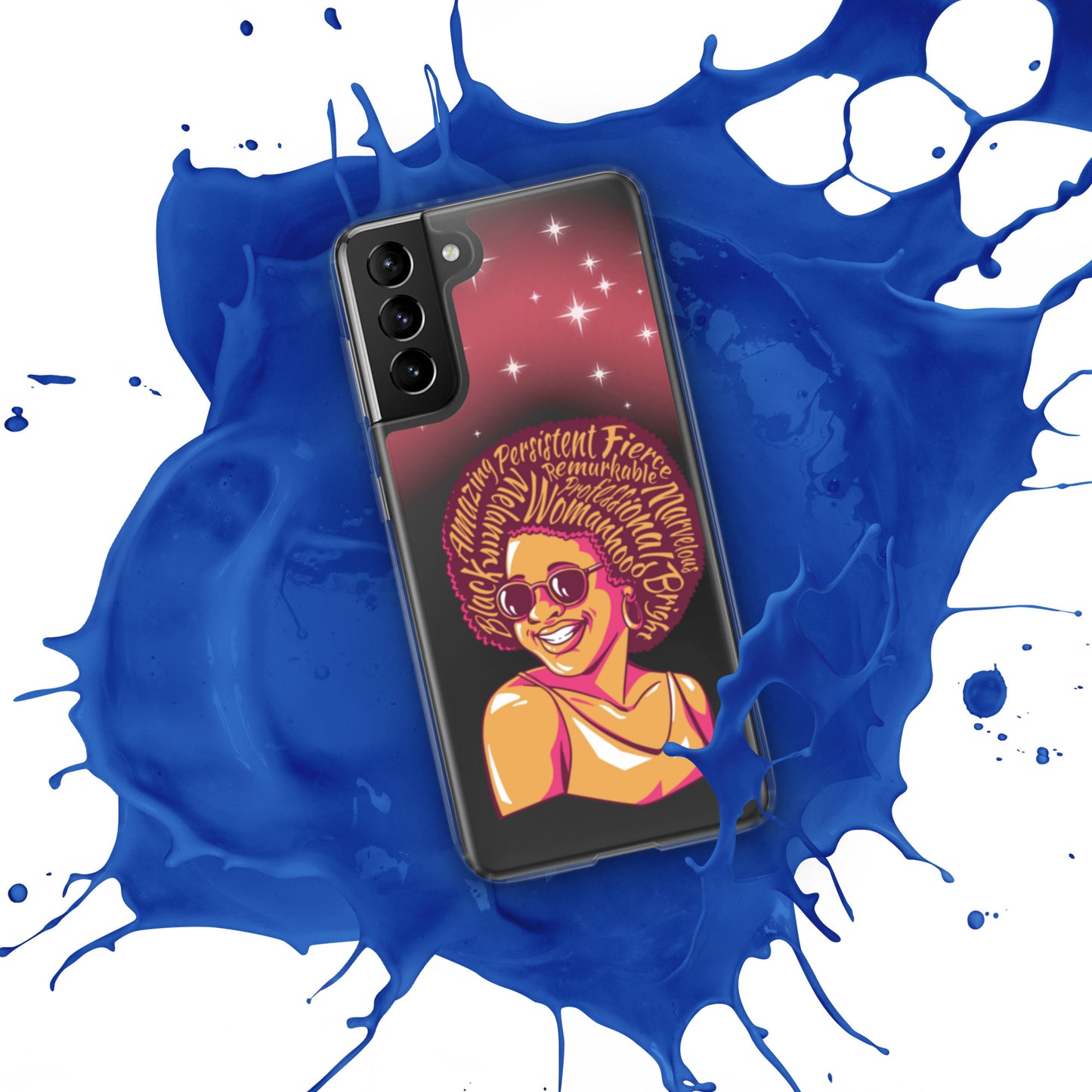 Woman Art Clear Case for Samsung®