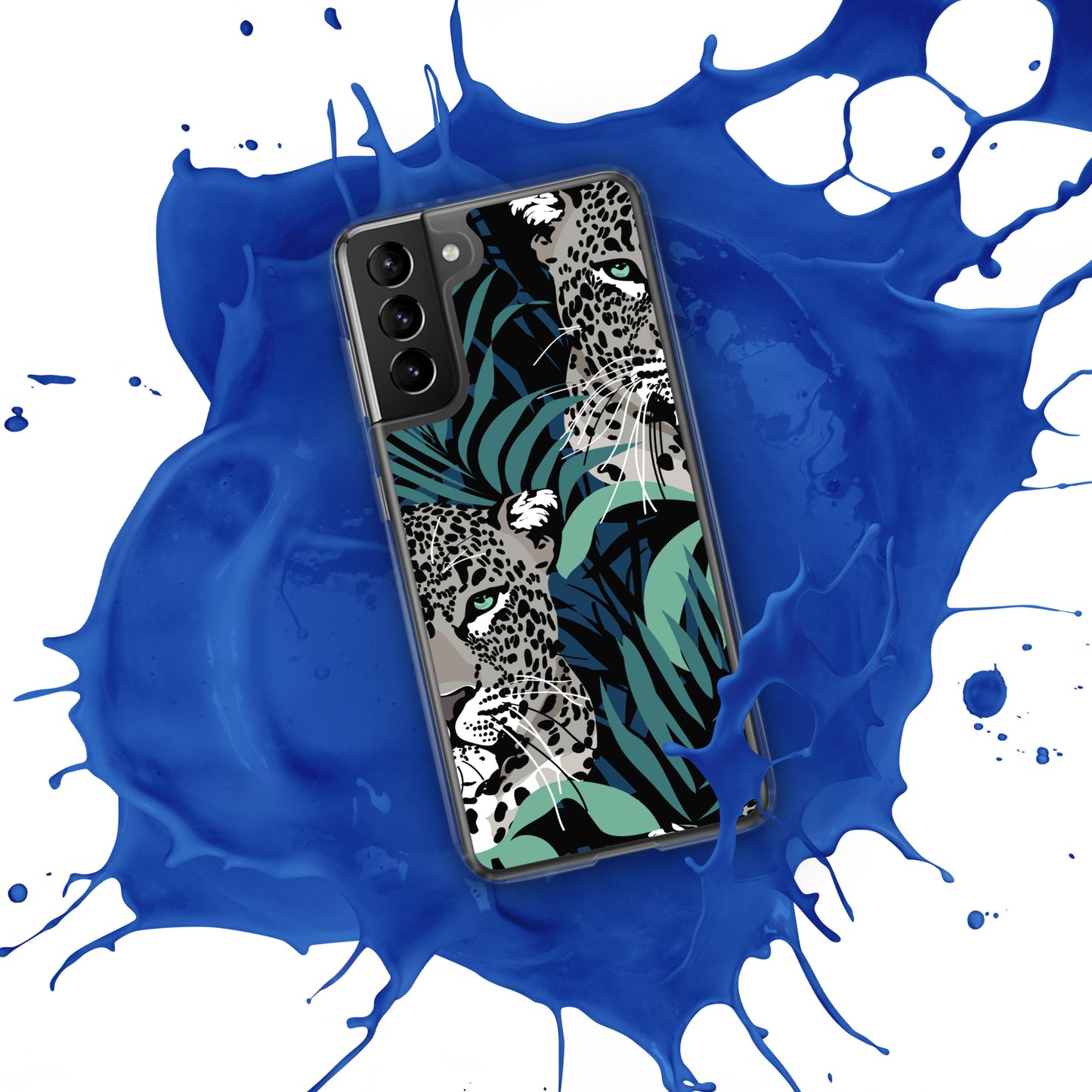 Leopard Clear Case for Samsung®