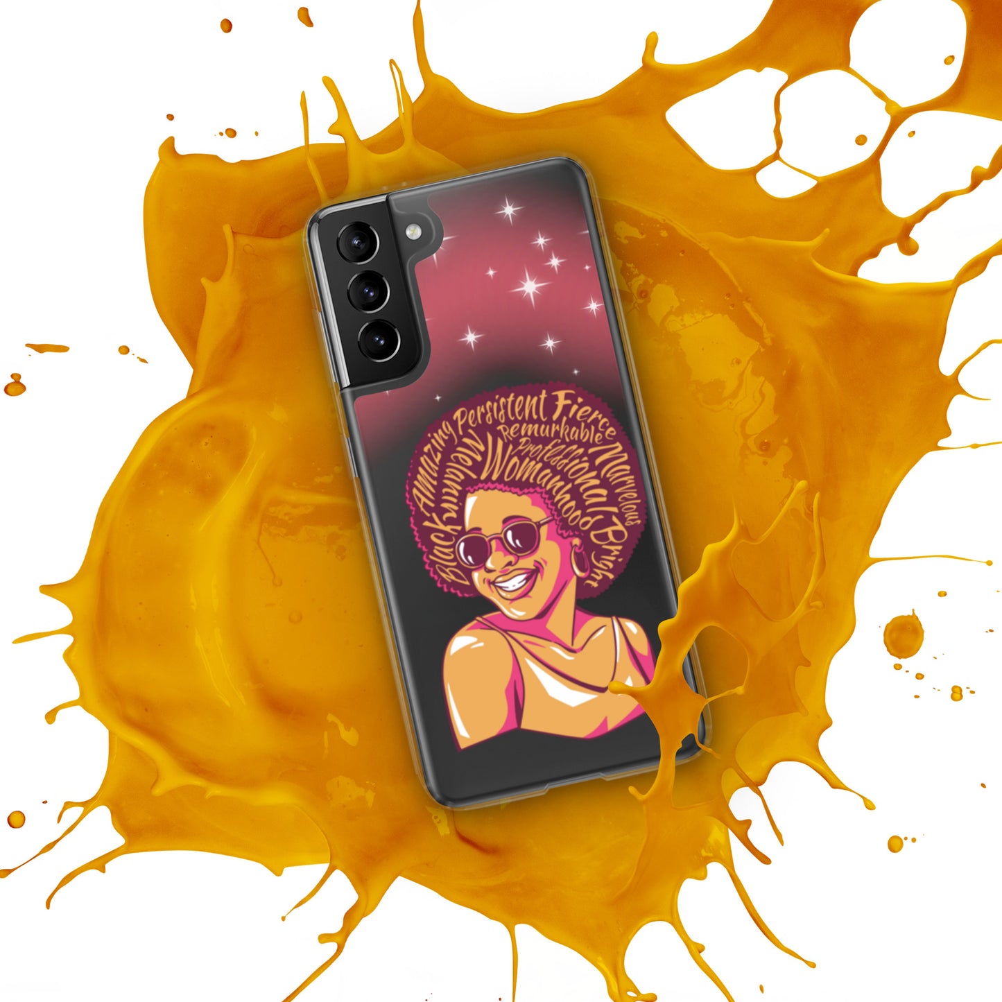 Woman Art Clear Case for Samsung®