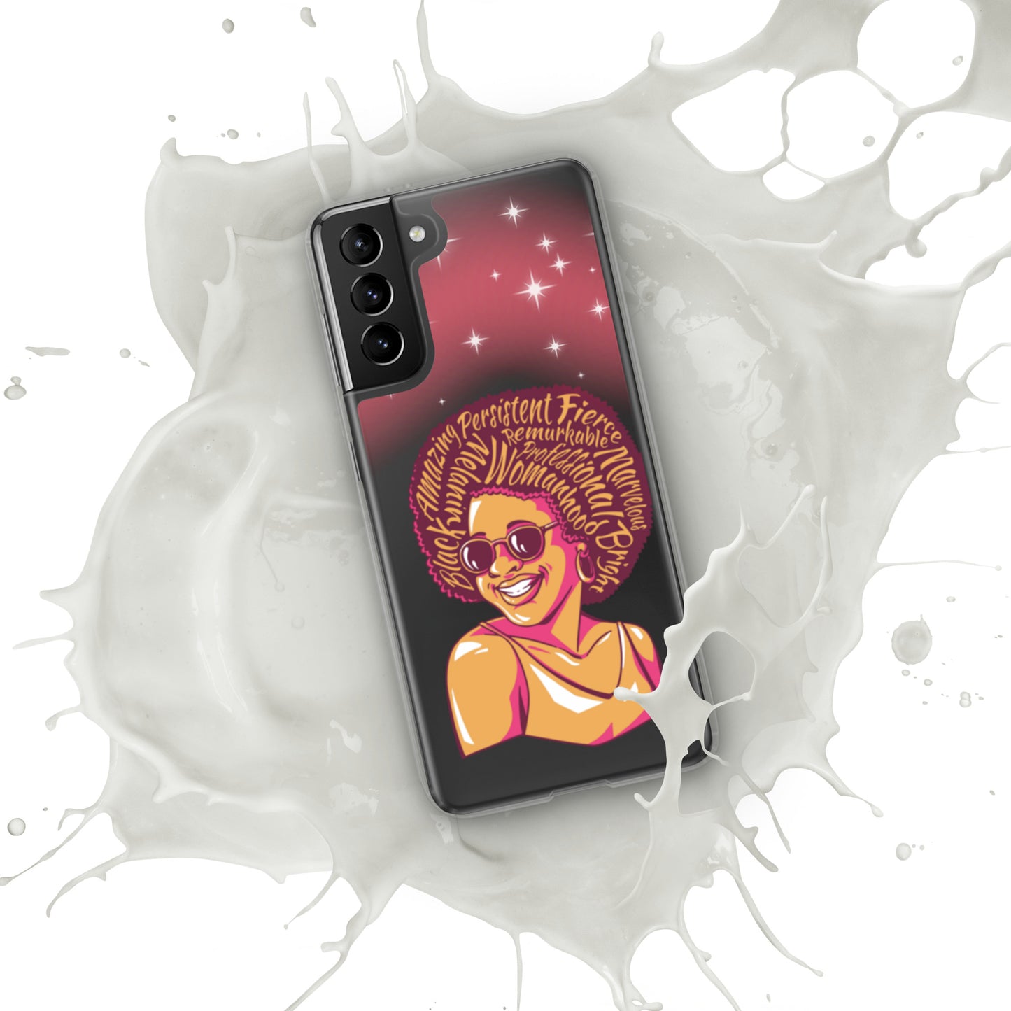 Woman Art Clear Case for Samsung®