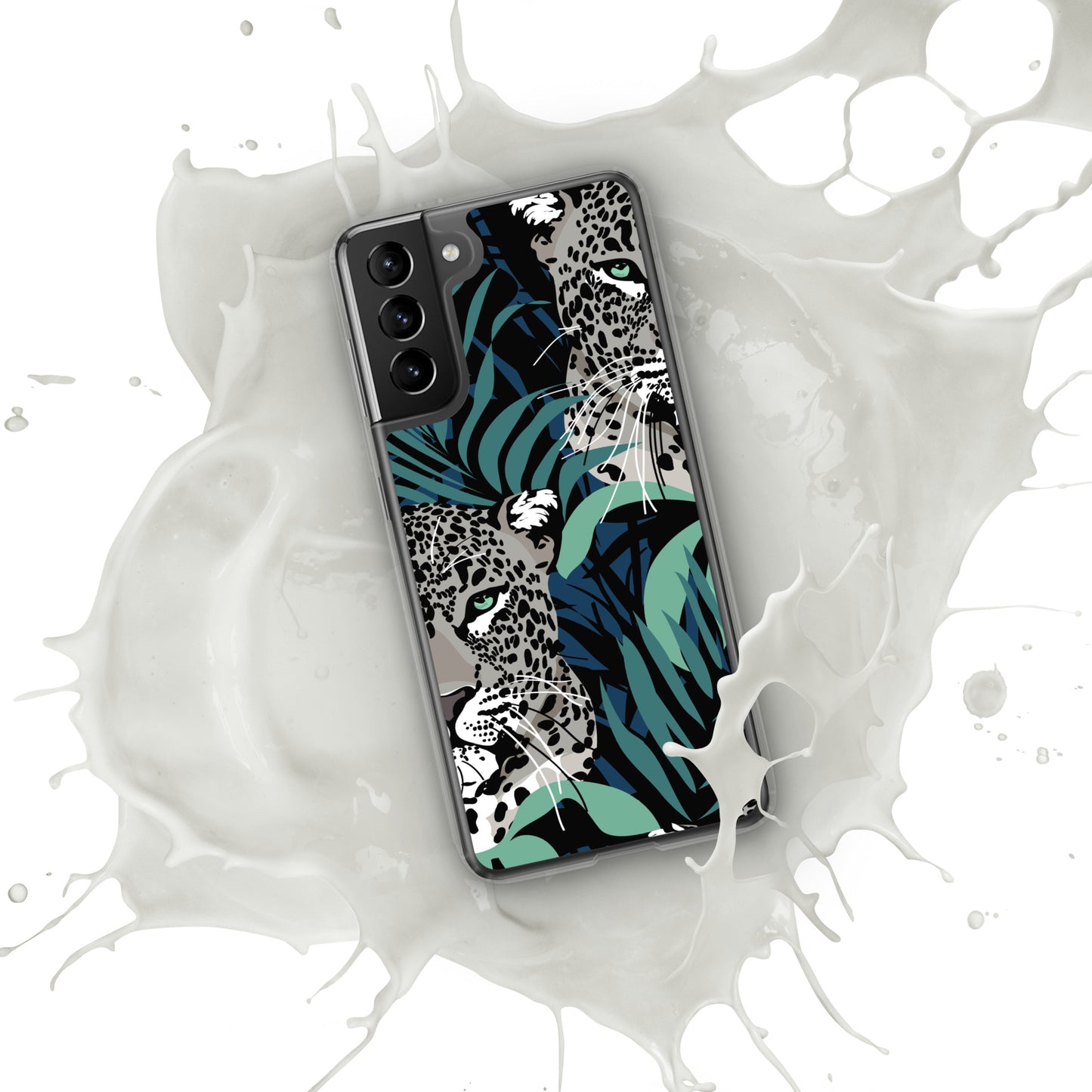 Leopard Clear Case for Samsung®