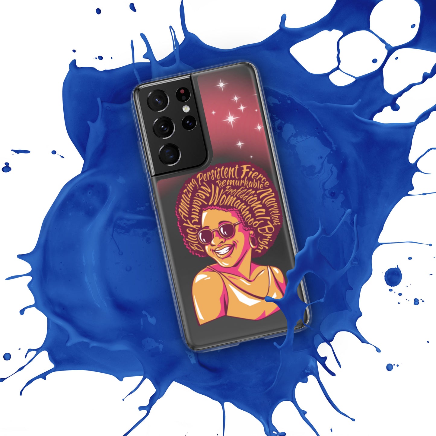 Woman Art Clear Case for Samsung®