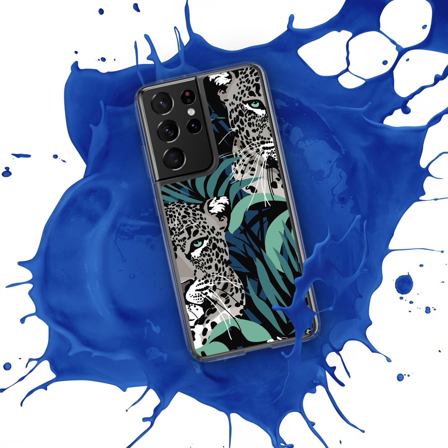 Leopard Clear Case for Samsung®