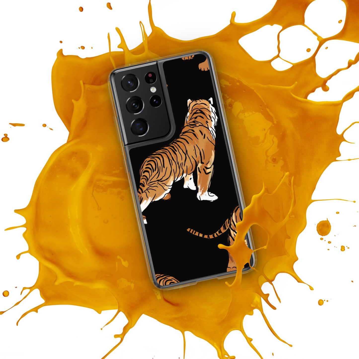 Tiger Clear Case for Samsung®