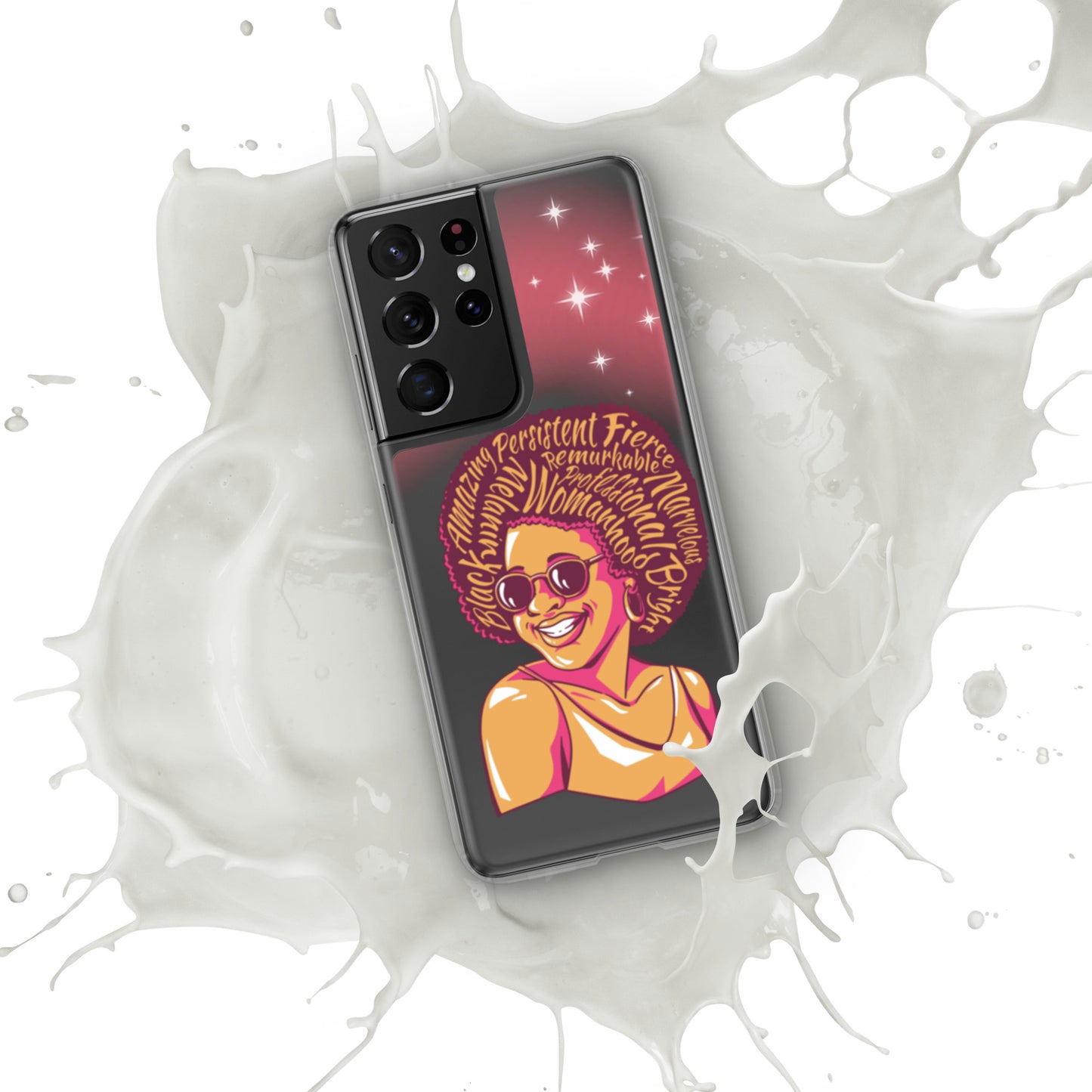 Woman Art Clear Case for Samsung®