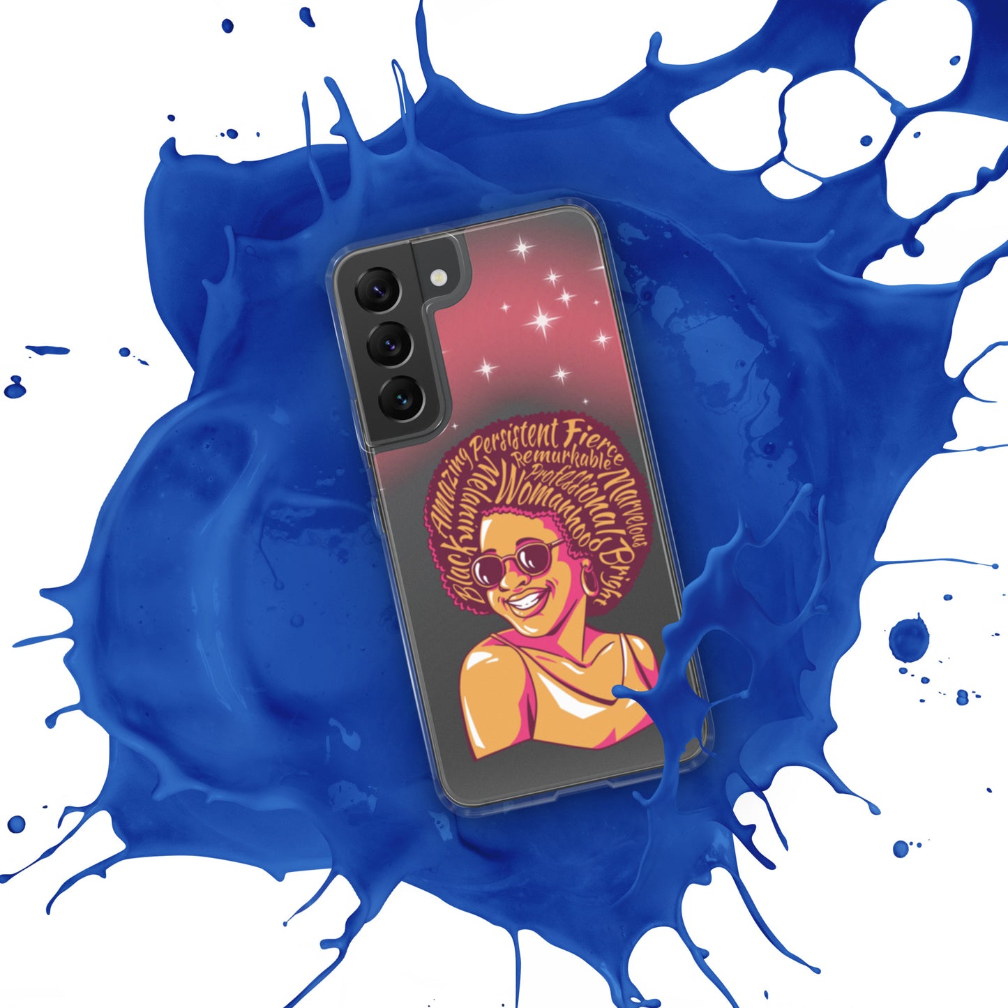 Woman Art Clear Case for Samsung®