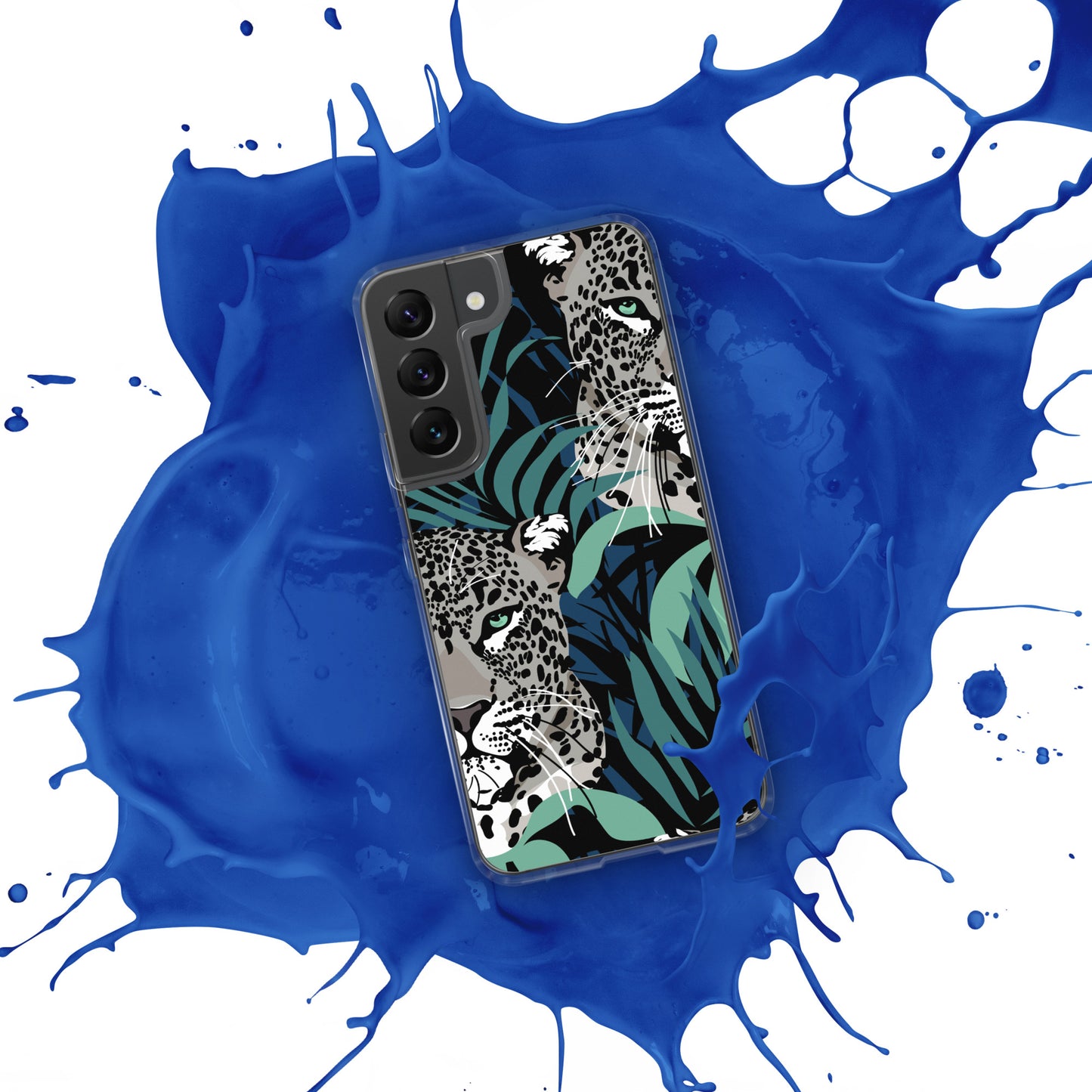 Leopard Clear Case for Samsung®
