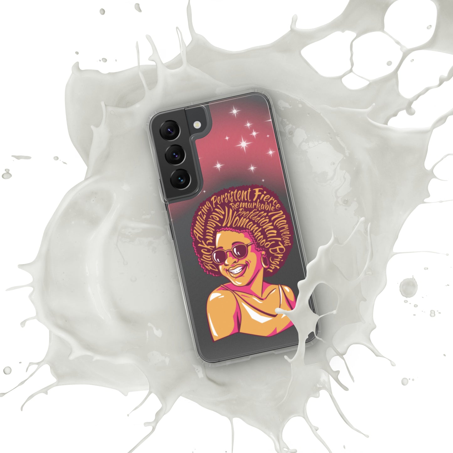 Woman Art Clear Case for Samsung®