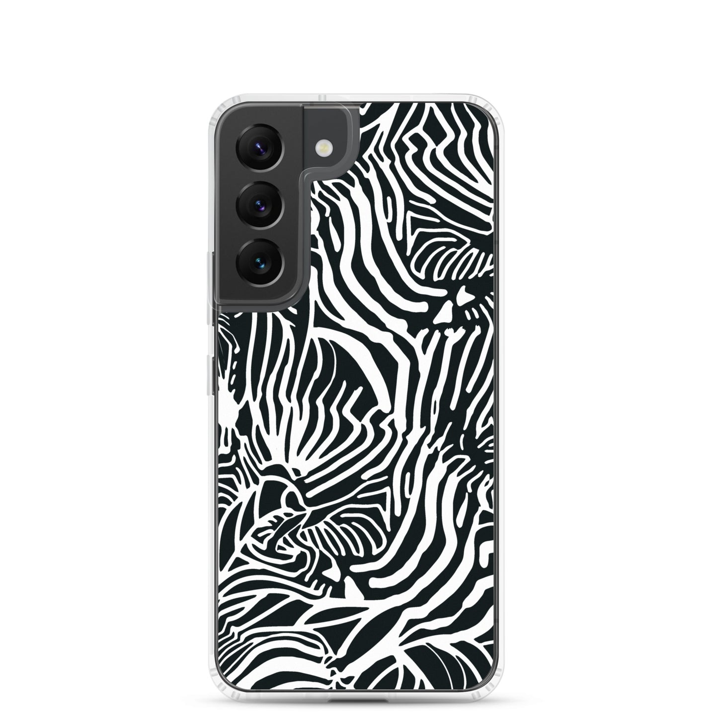 Zebra Print Clear Case for Samsung®