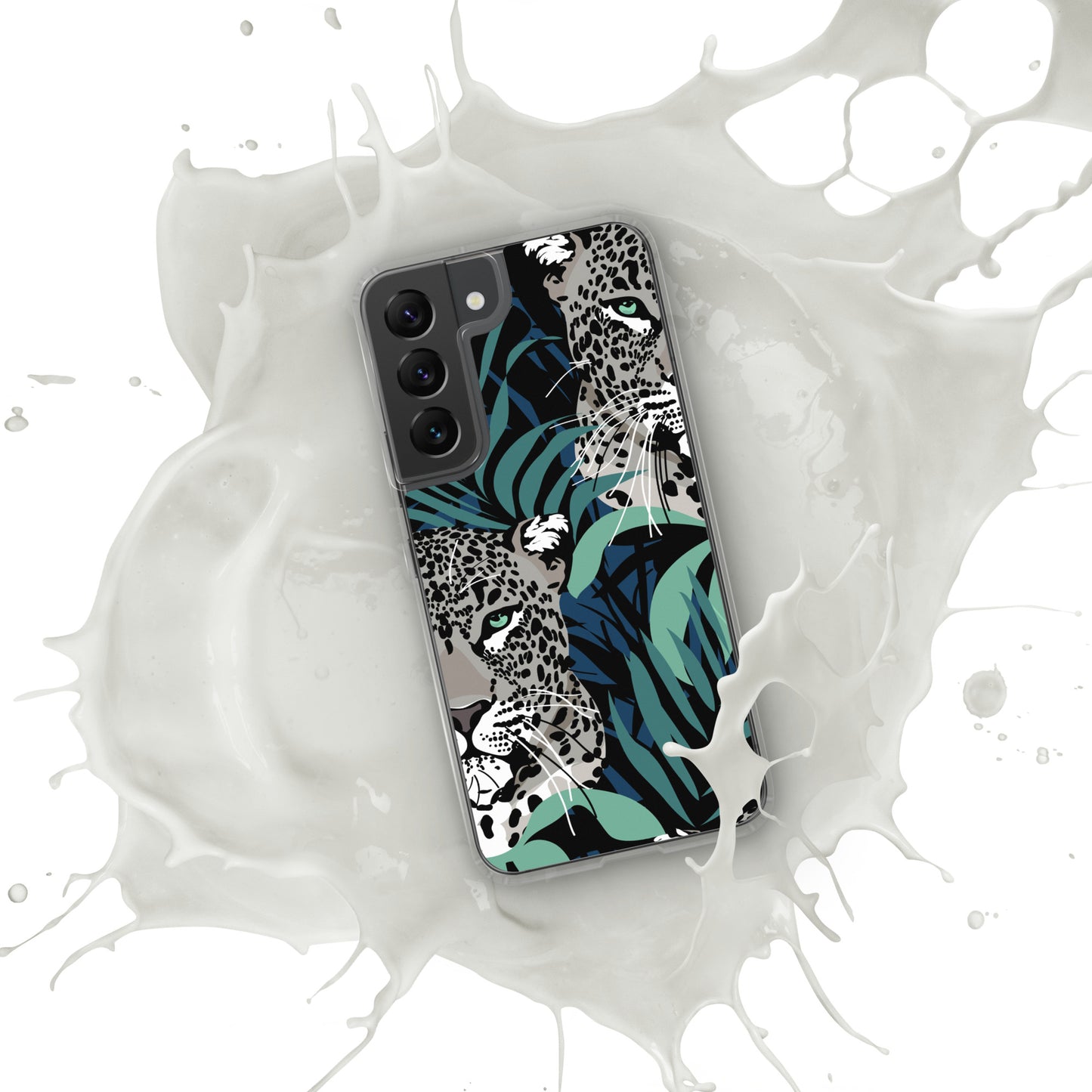Leopard Clear Case for Samsung®