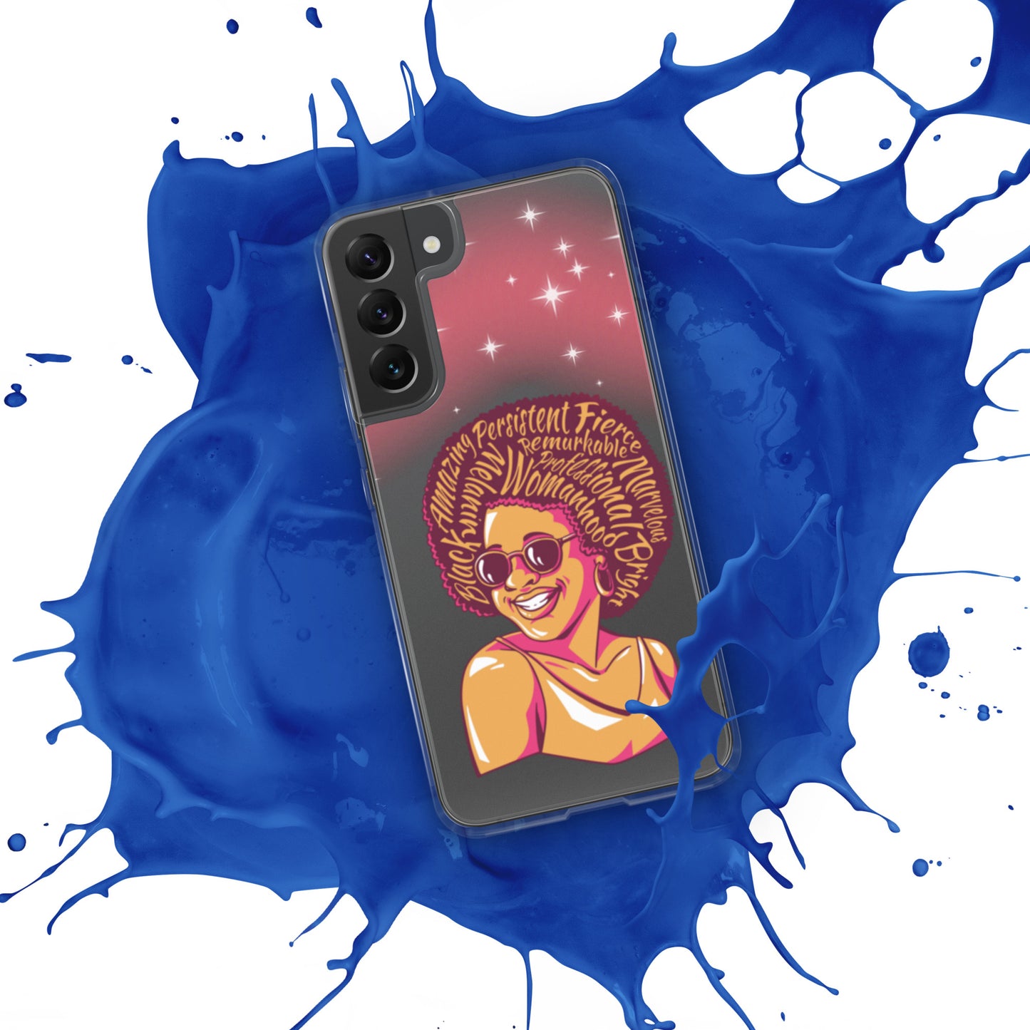 Woman Art Clear Case for Samsung®