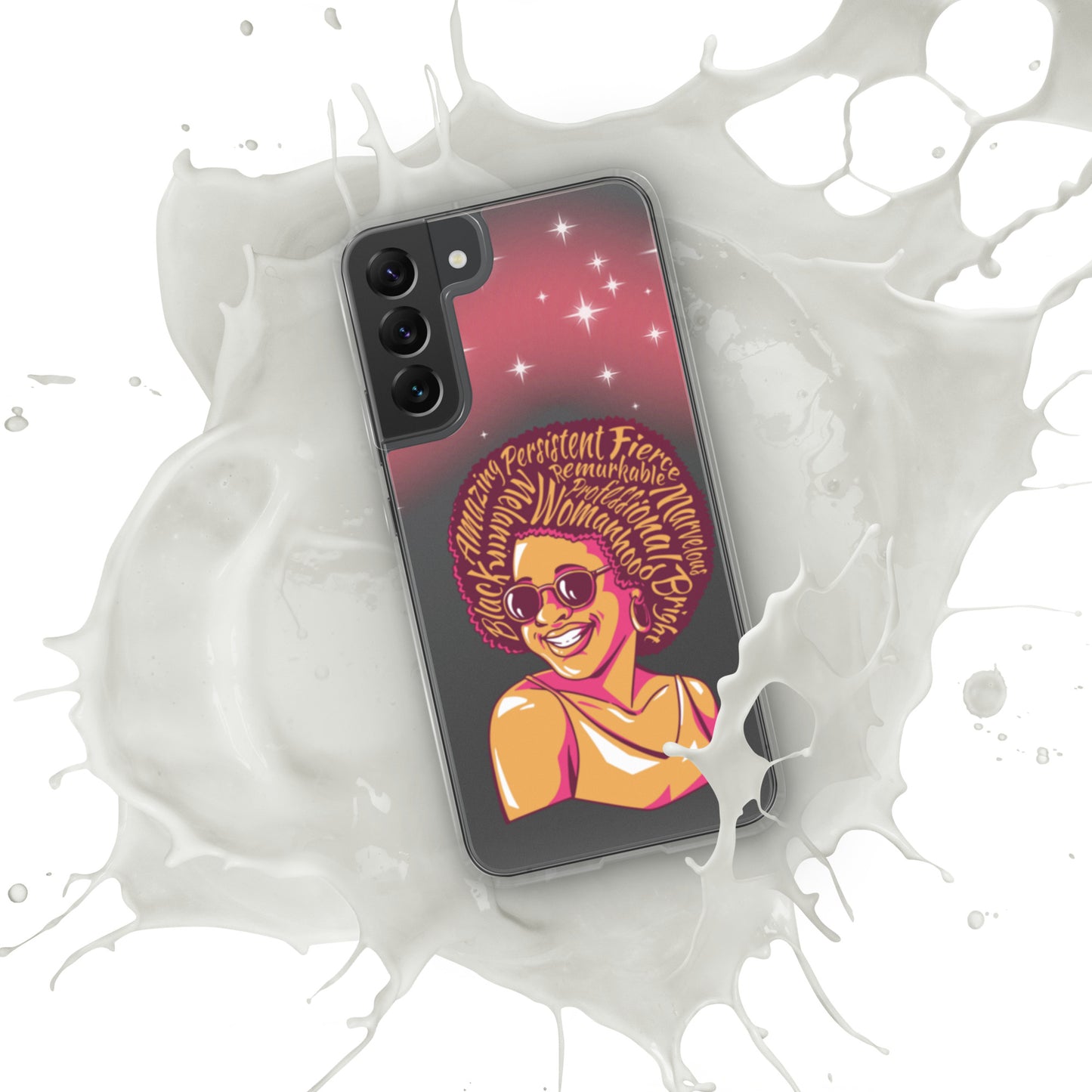 Woman Art Clear Case for Samsung®