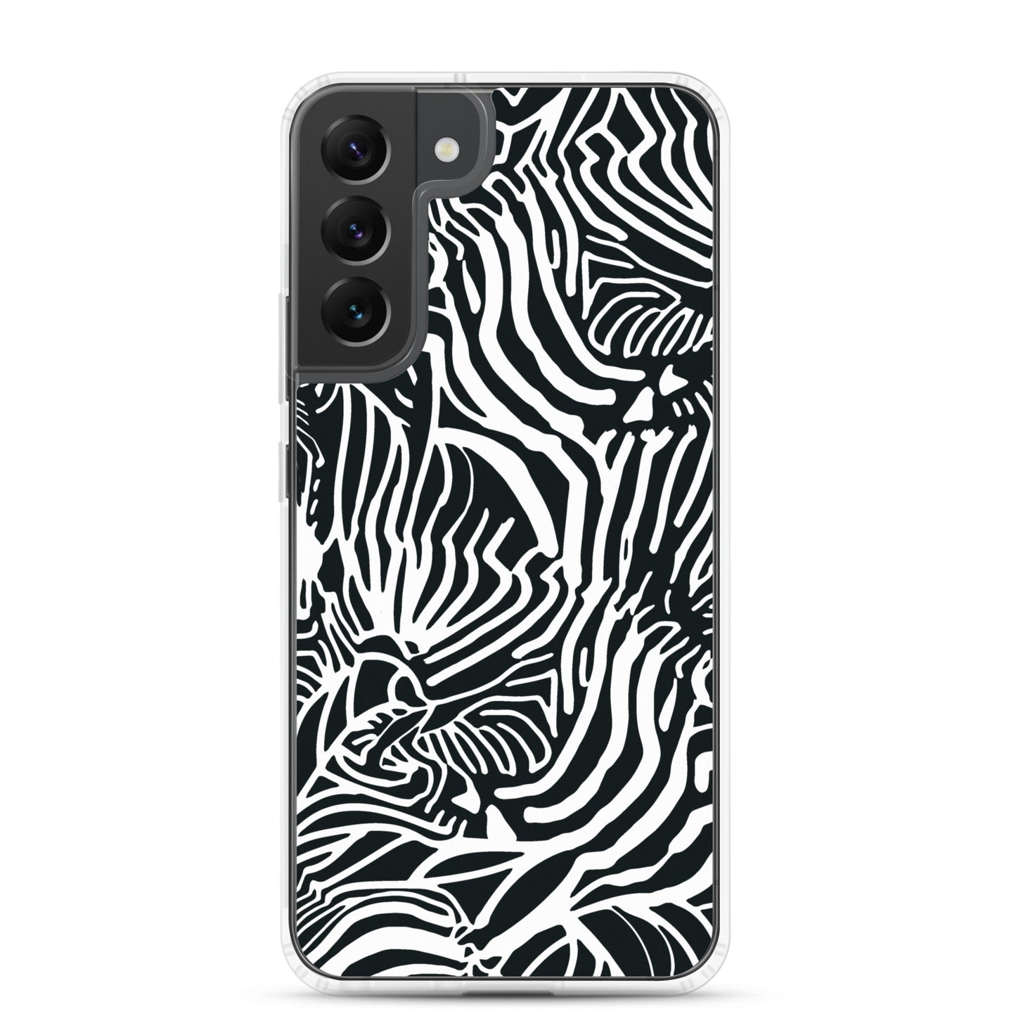Zebra Print Clear Case for Samsung®