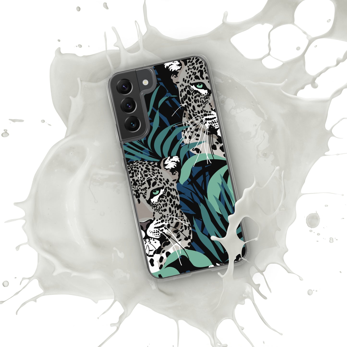 Leopard Clear Case for Samsung®