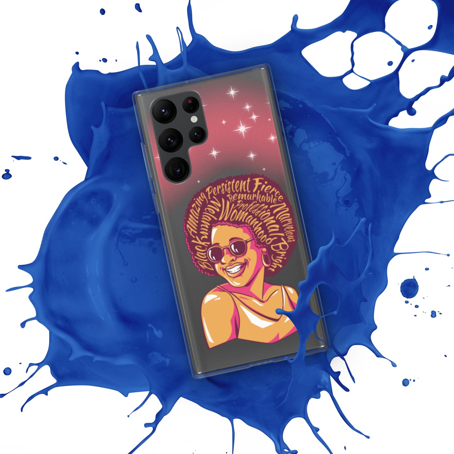 Woman Art Clear Case for Samsung®