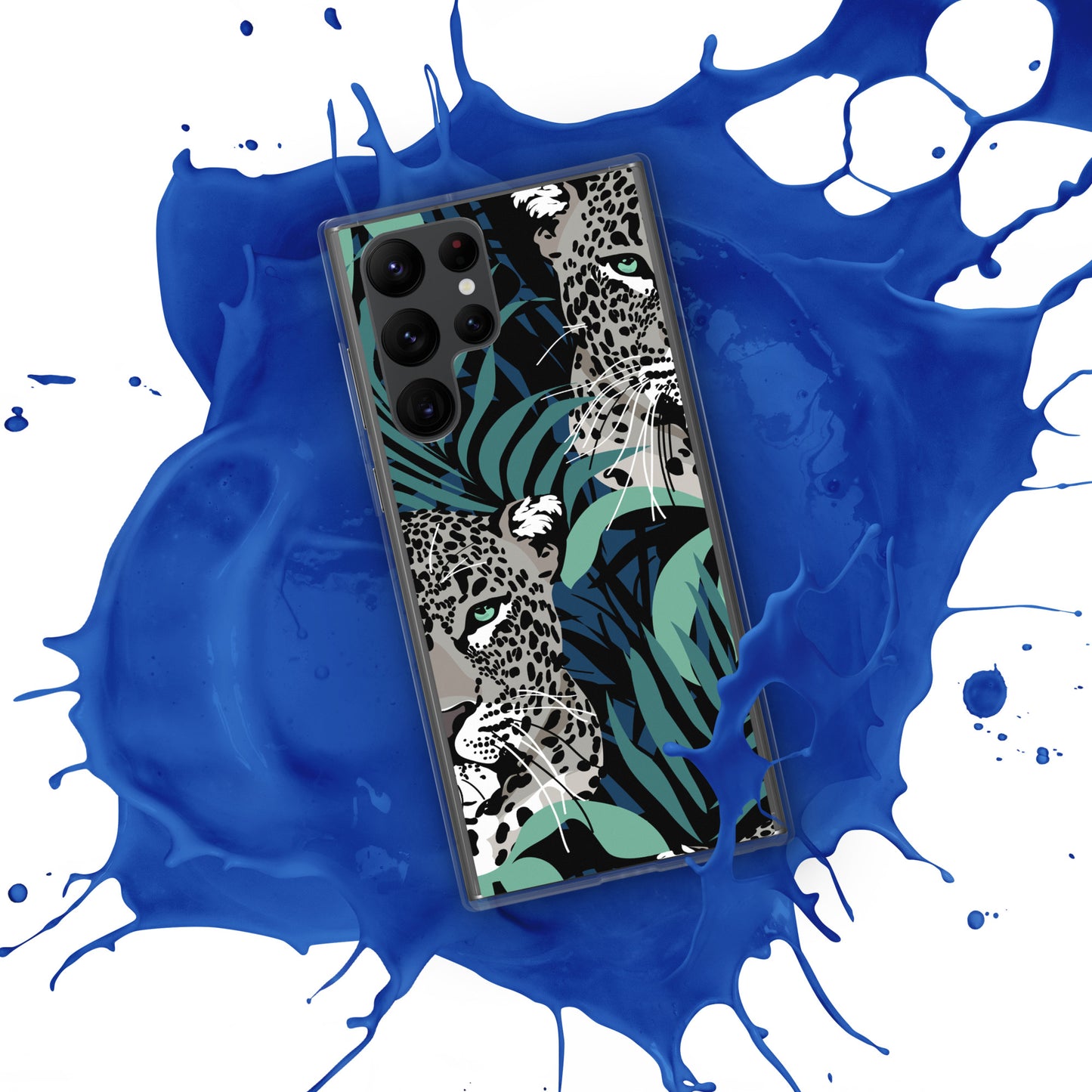 Leopard Clear Case for Samsung®