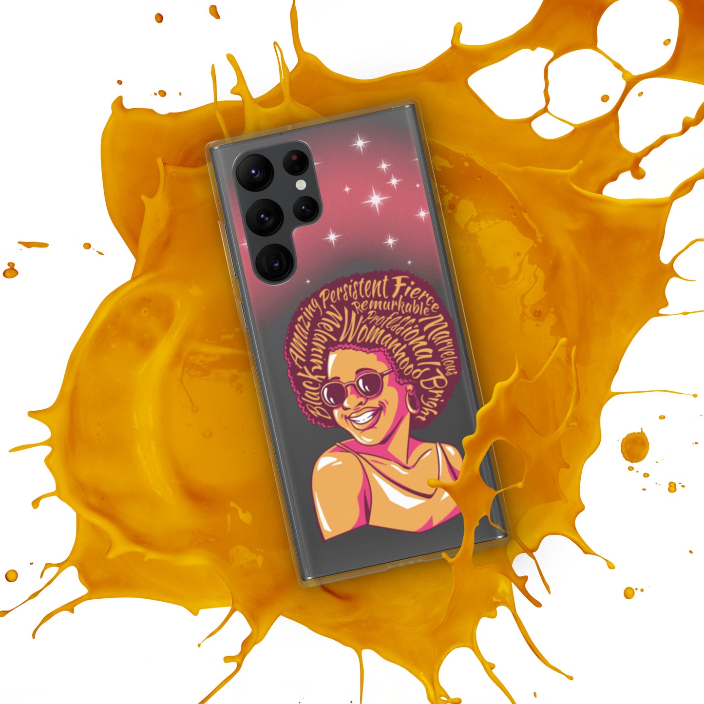 Woman Art Clear Case for Samsung®