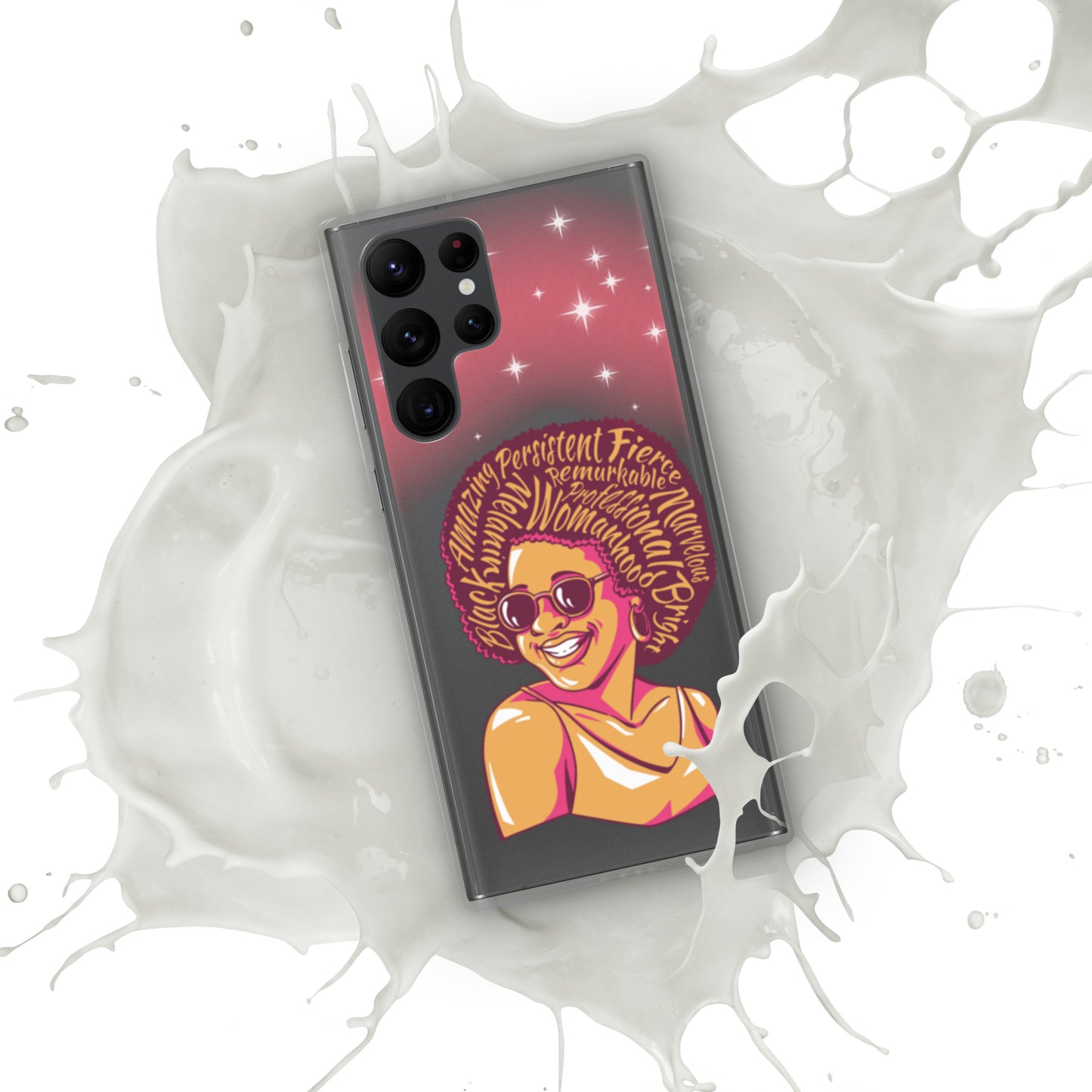Woman Art Clear Case for Samsung®