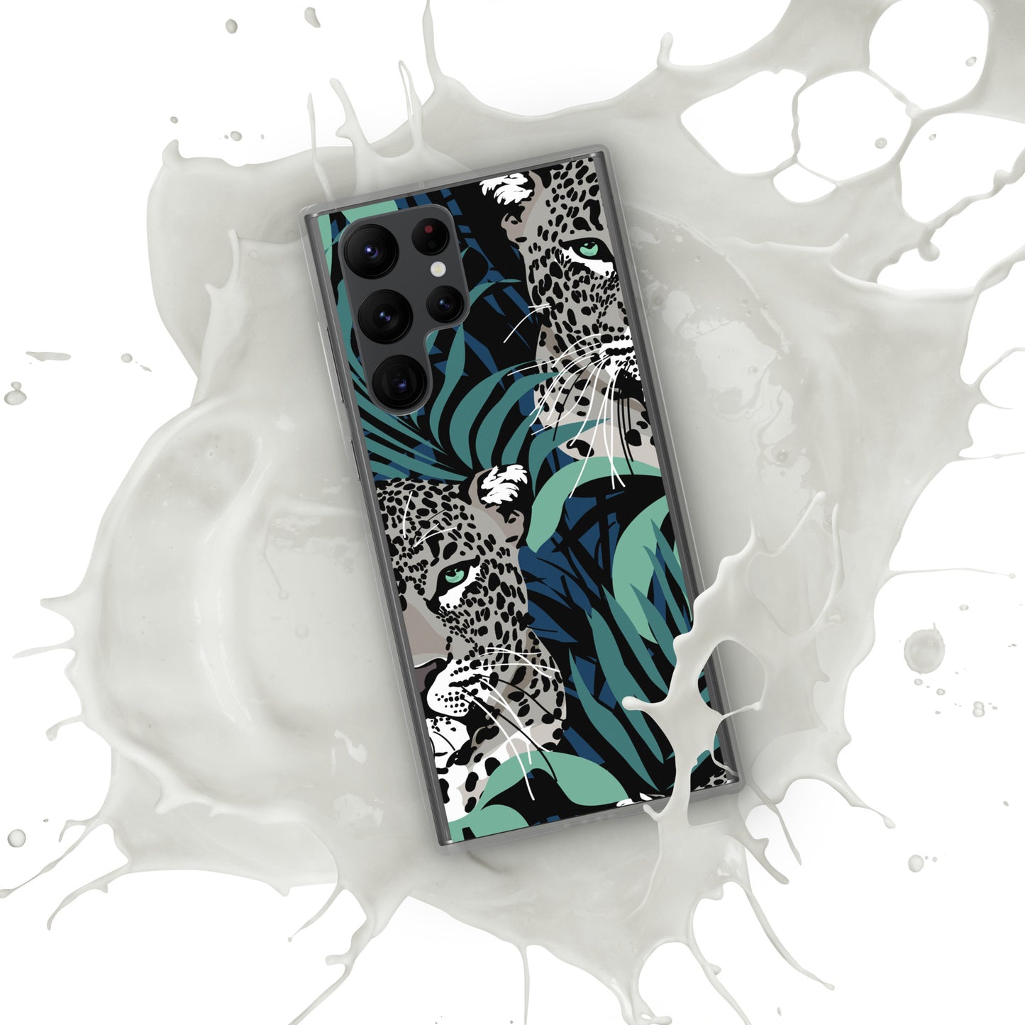 Leopard Clear Case for Samsung®