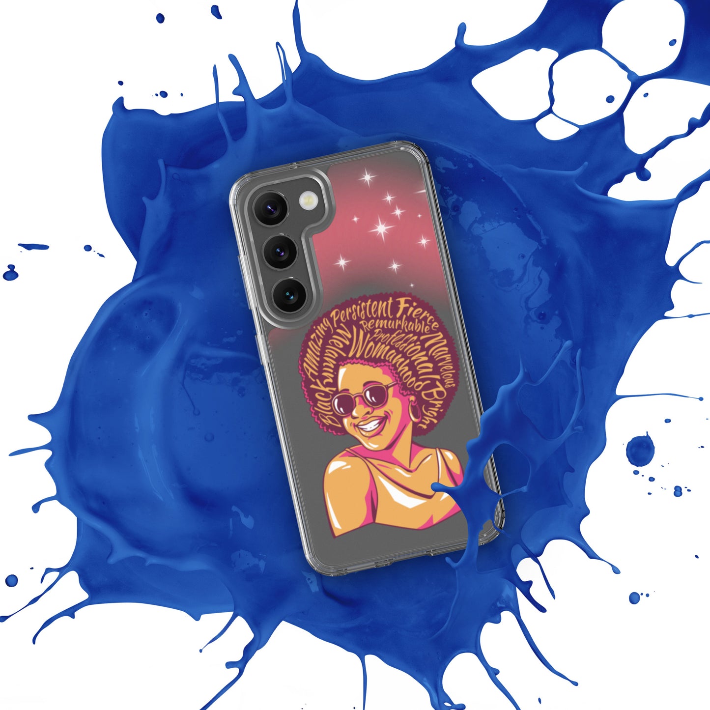 Woman Art Clear Case for Samsung®