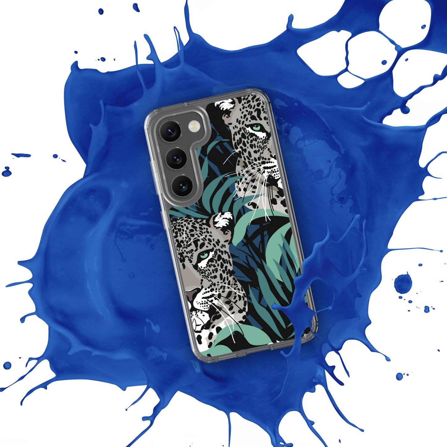 Leopard Clear Case for Samsung®