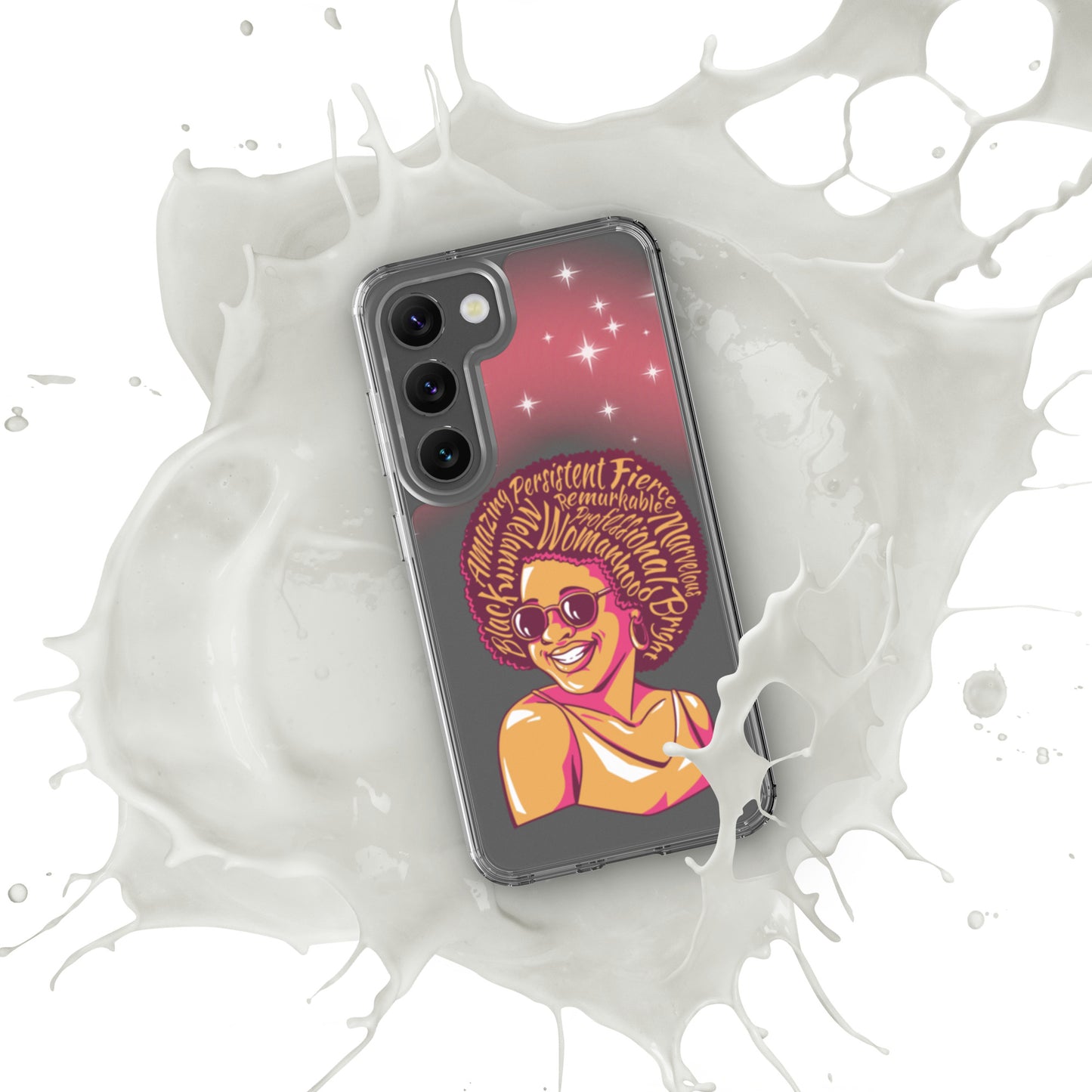 Woman Art Clear Case for Samsung®
