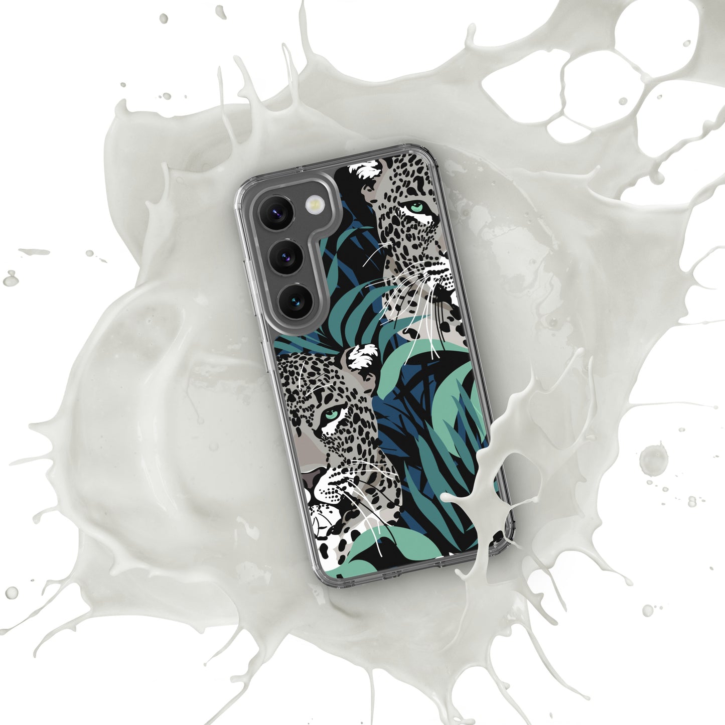 Leopard Clear Case for Samsung®