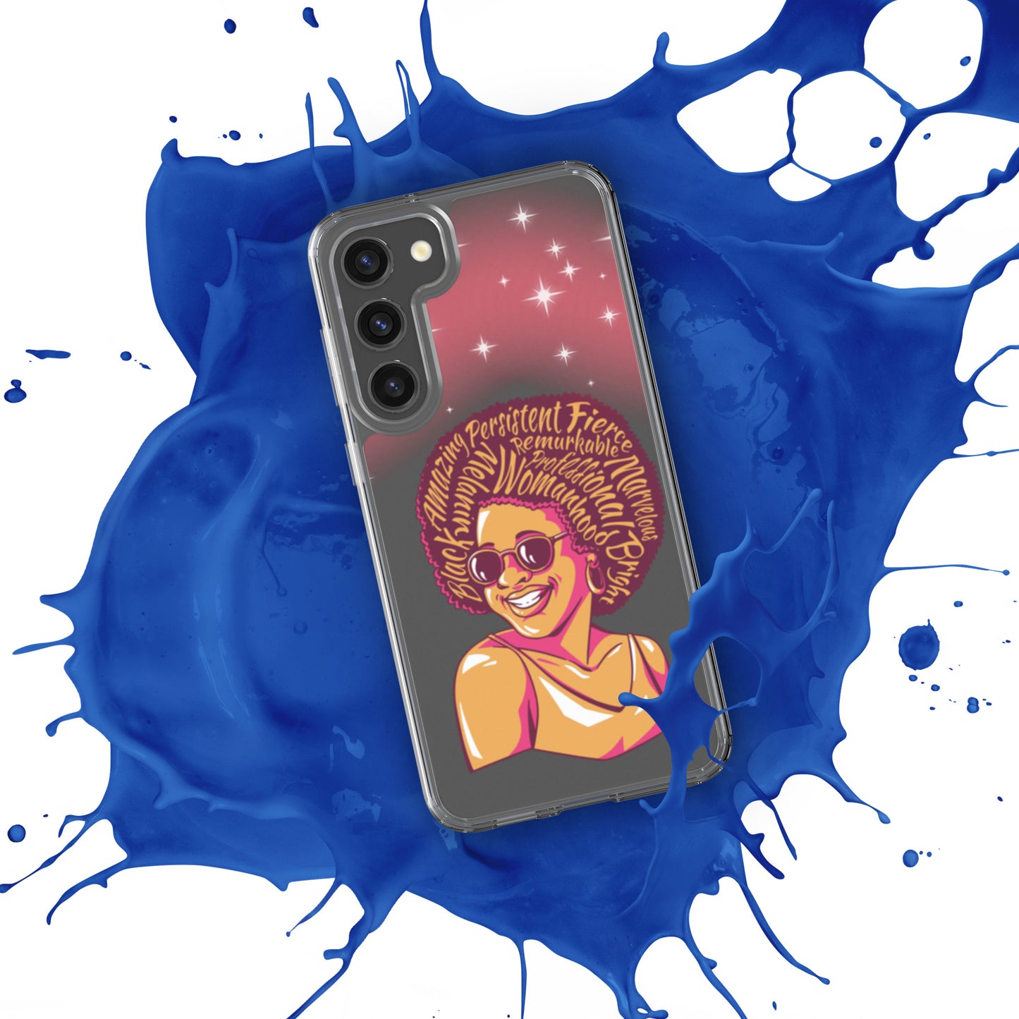 Woman Art Clear Case for Samsung®