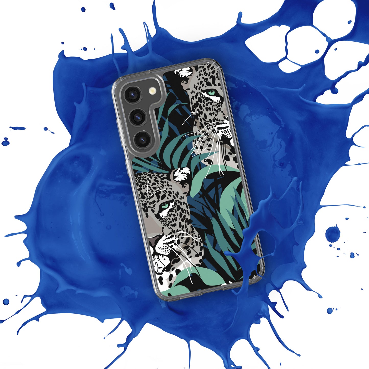 Leopard Clear Case for Samsung®