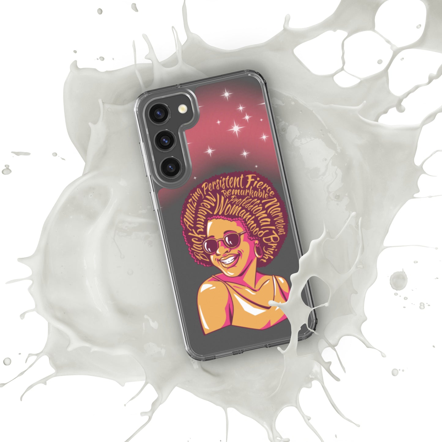 Woman Art Clear Case for Samsung®