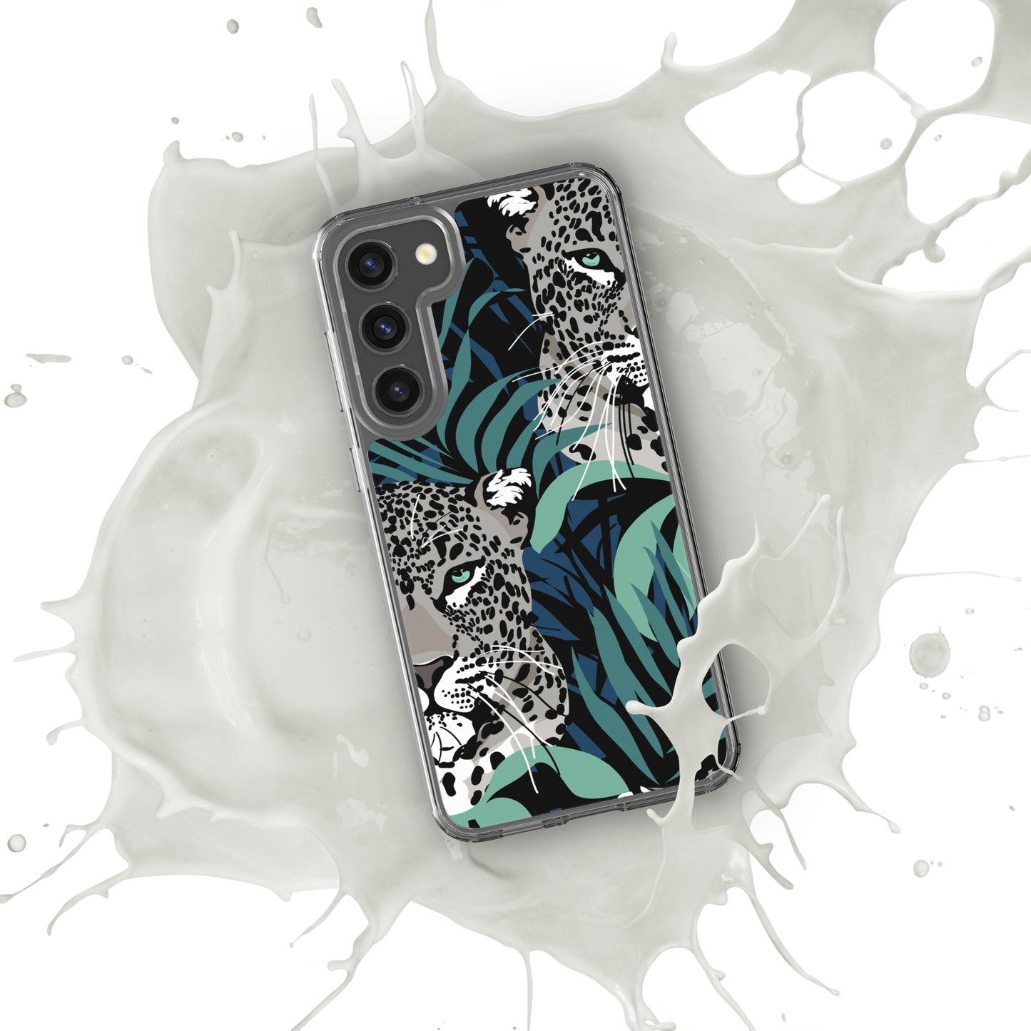 Leopard Clear Case for Samsung®