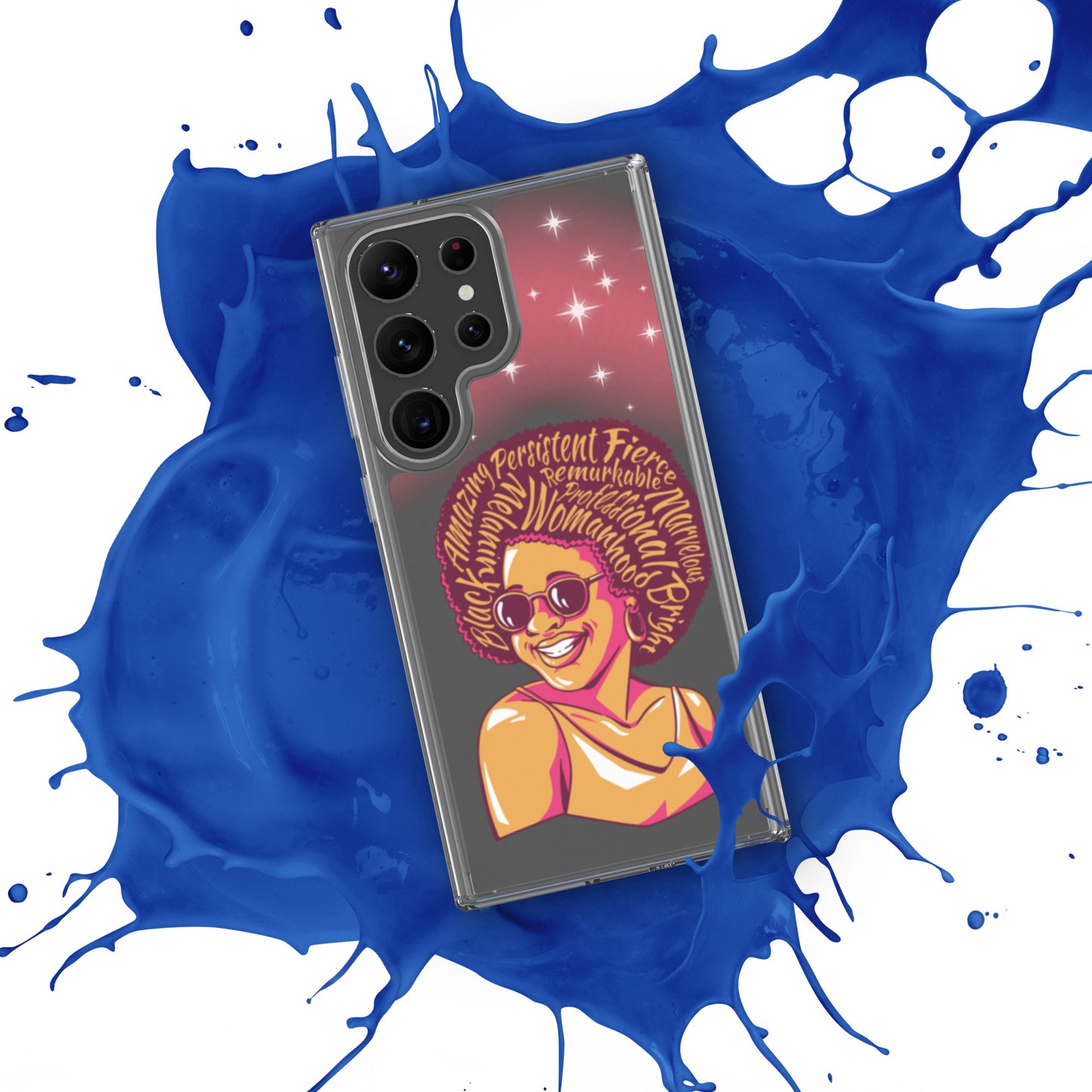 Woman Art Clear Case for Samsung®