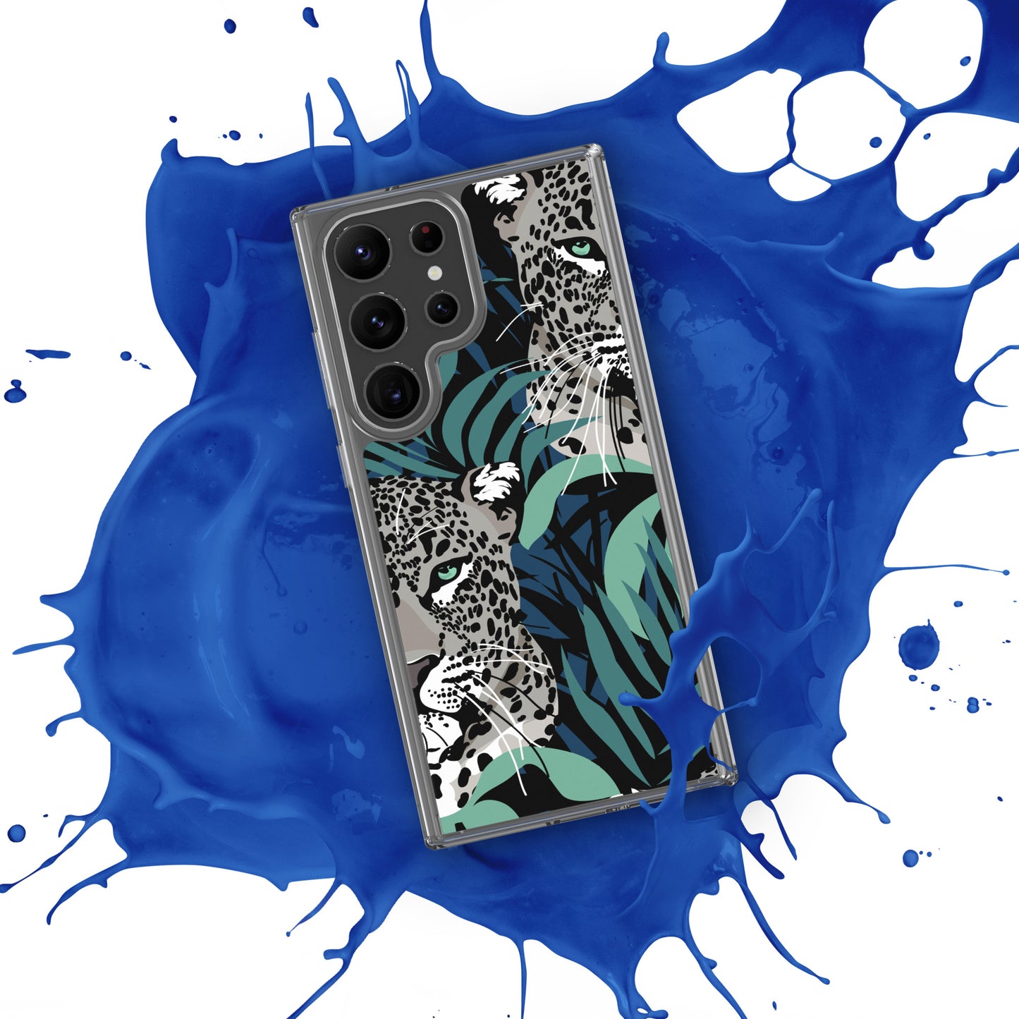 Leopard Clear Case for Samsung®
