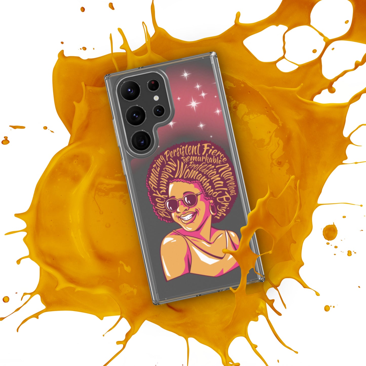 Woman Art Clear Case for Samsung®