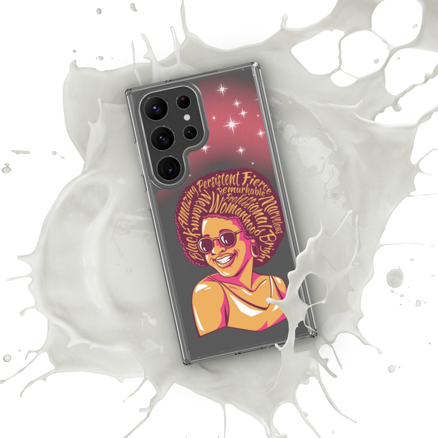 Woman Art Clear Case for Samsung®