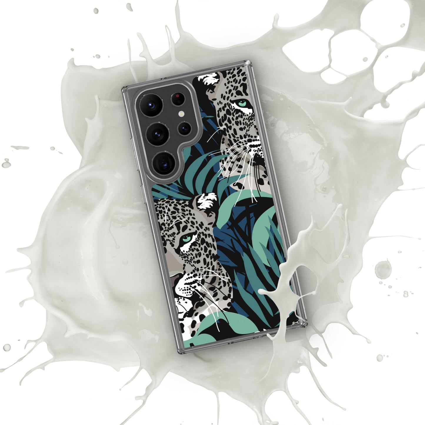 Leopard Clear Case for Samsung®