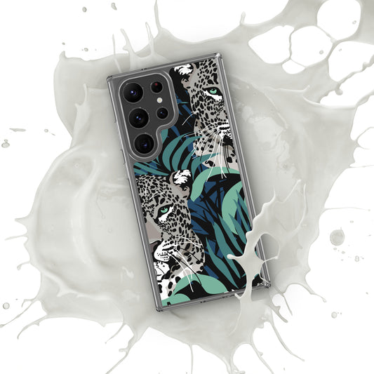 Leopard Clear Case for Samsung®