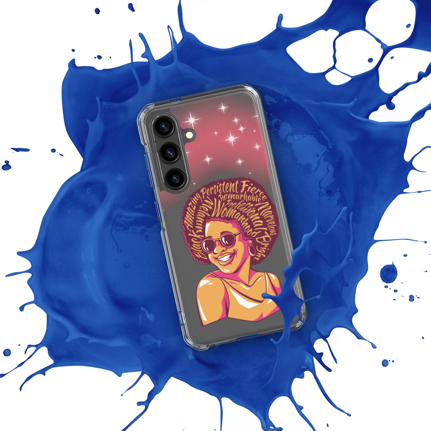 Woman Art Clear Case for Samsung®
