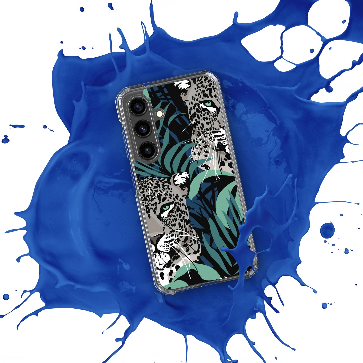 Leopard Clear Case for Samsung®