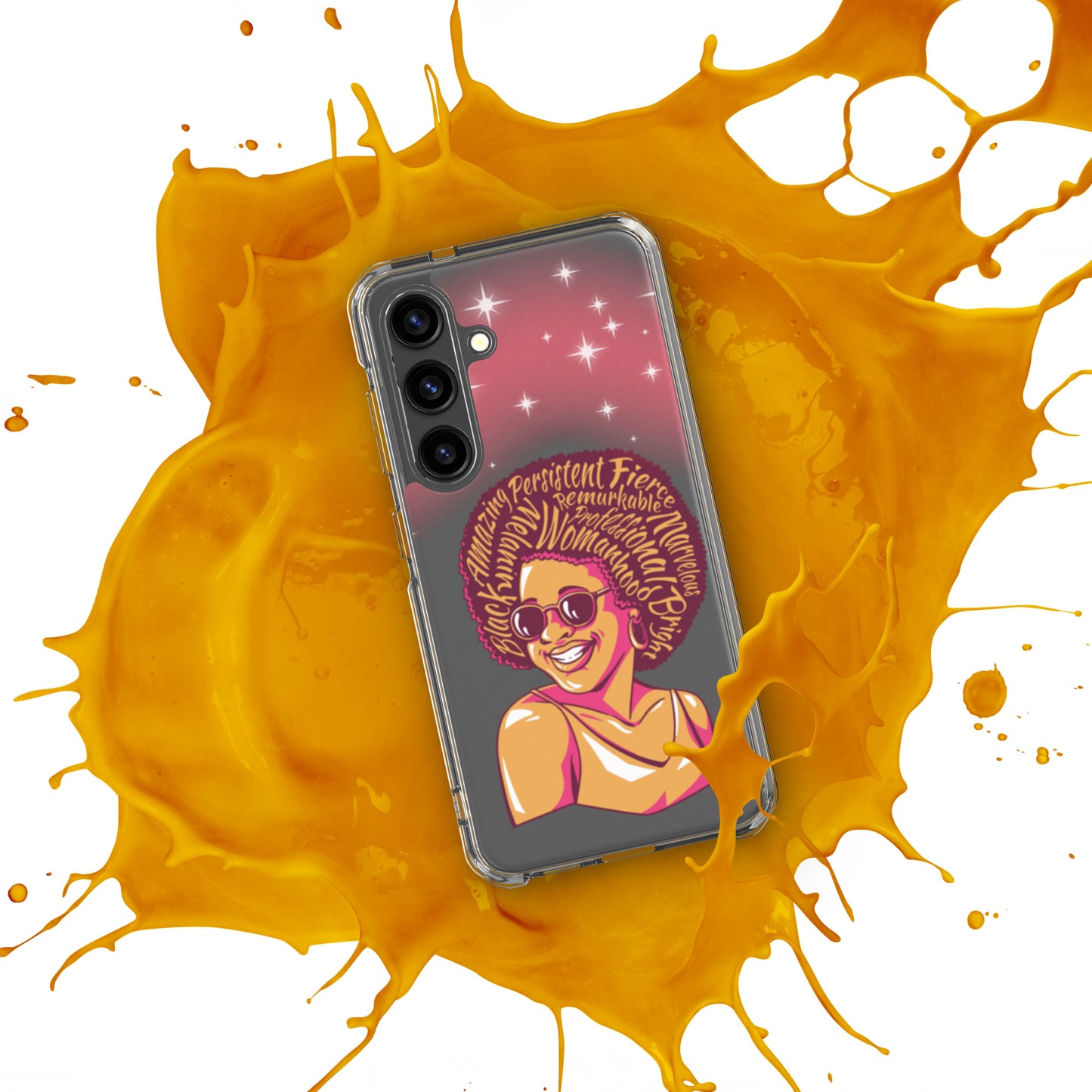 Woman Art Clear Case for Samsung®