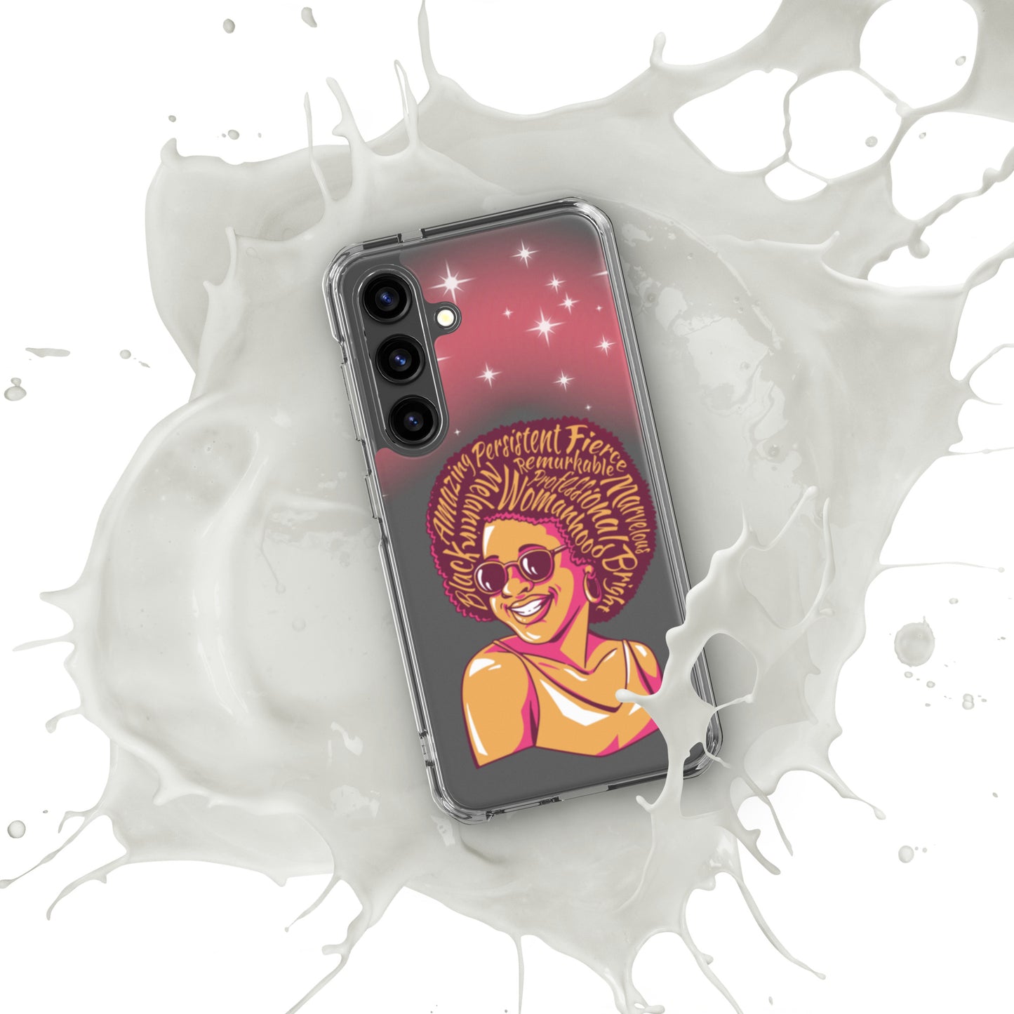 Woman Art Clear Case for Samsung®