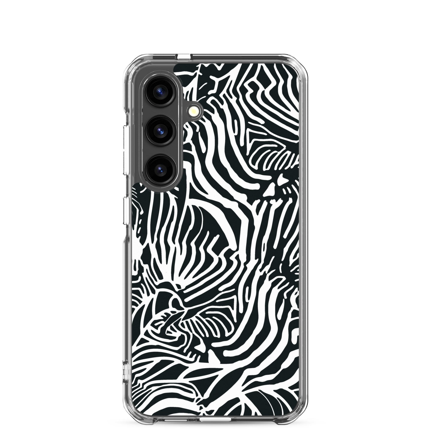 Zebra Print Clear Case for Samsung®