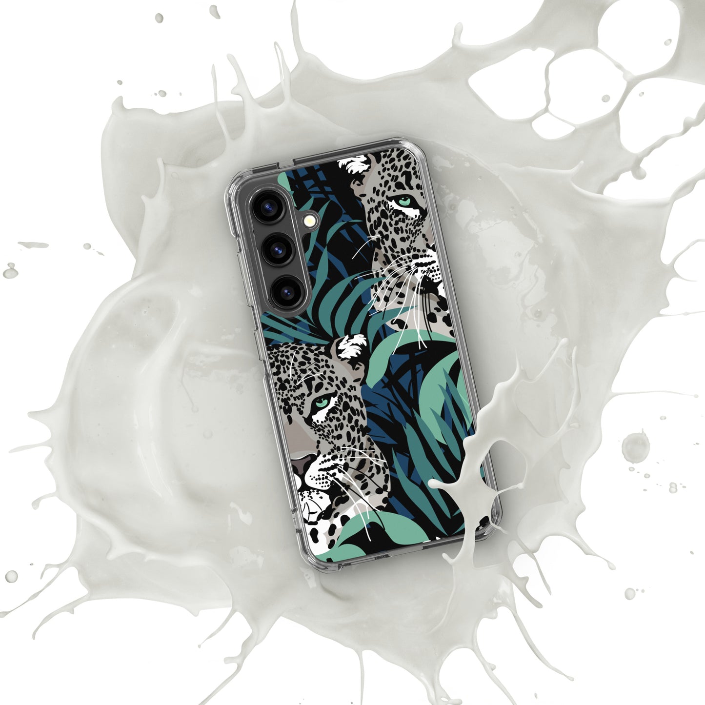 Leopard Clear Case for Samsung®