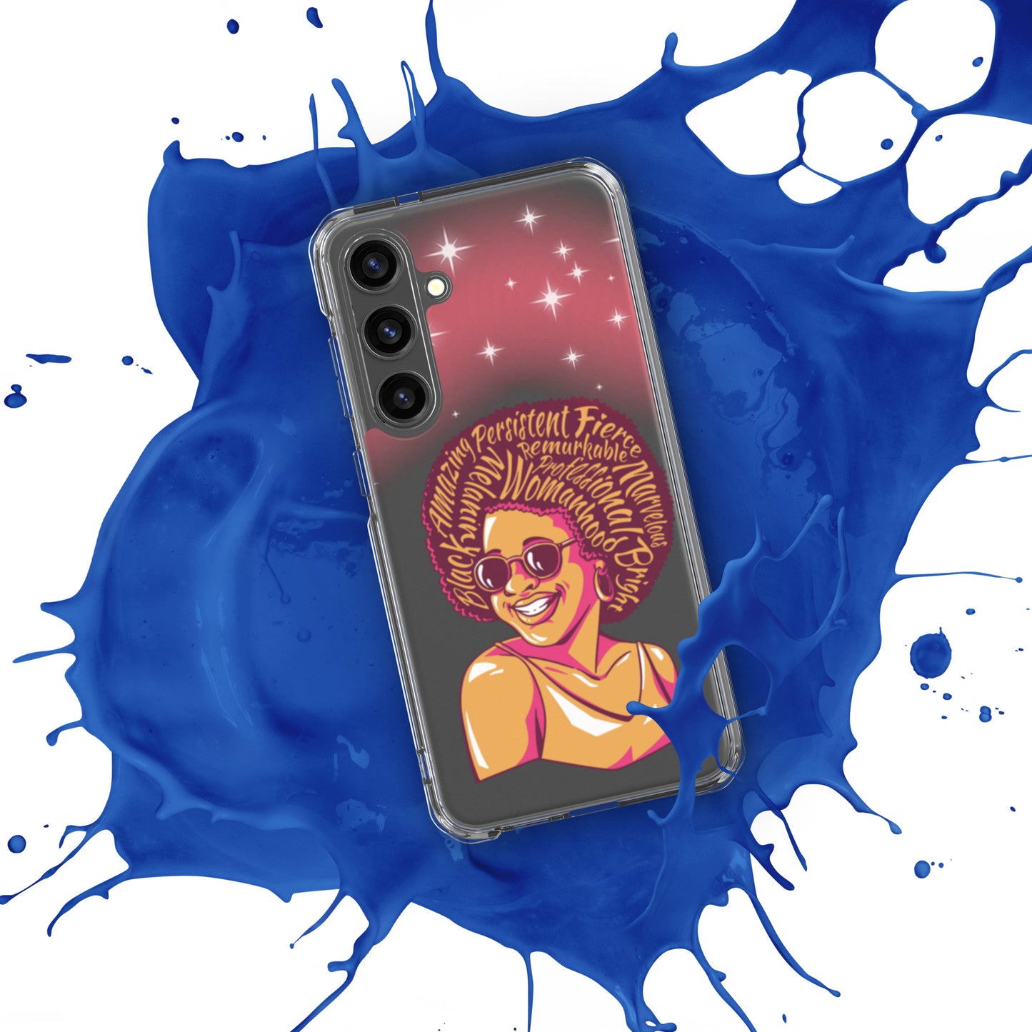 Woman Art Clear Case for Samsung®