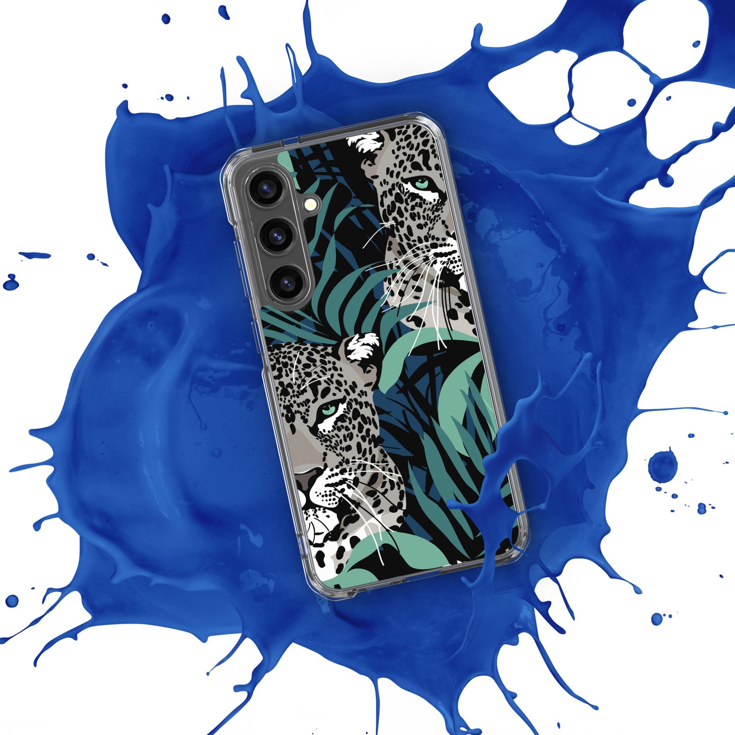 Leopard Clear Case for Samsung®