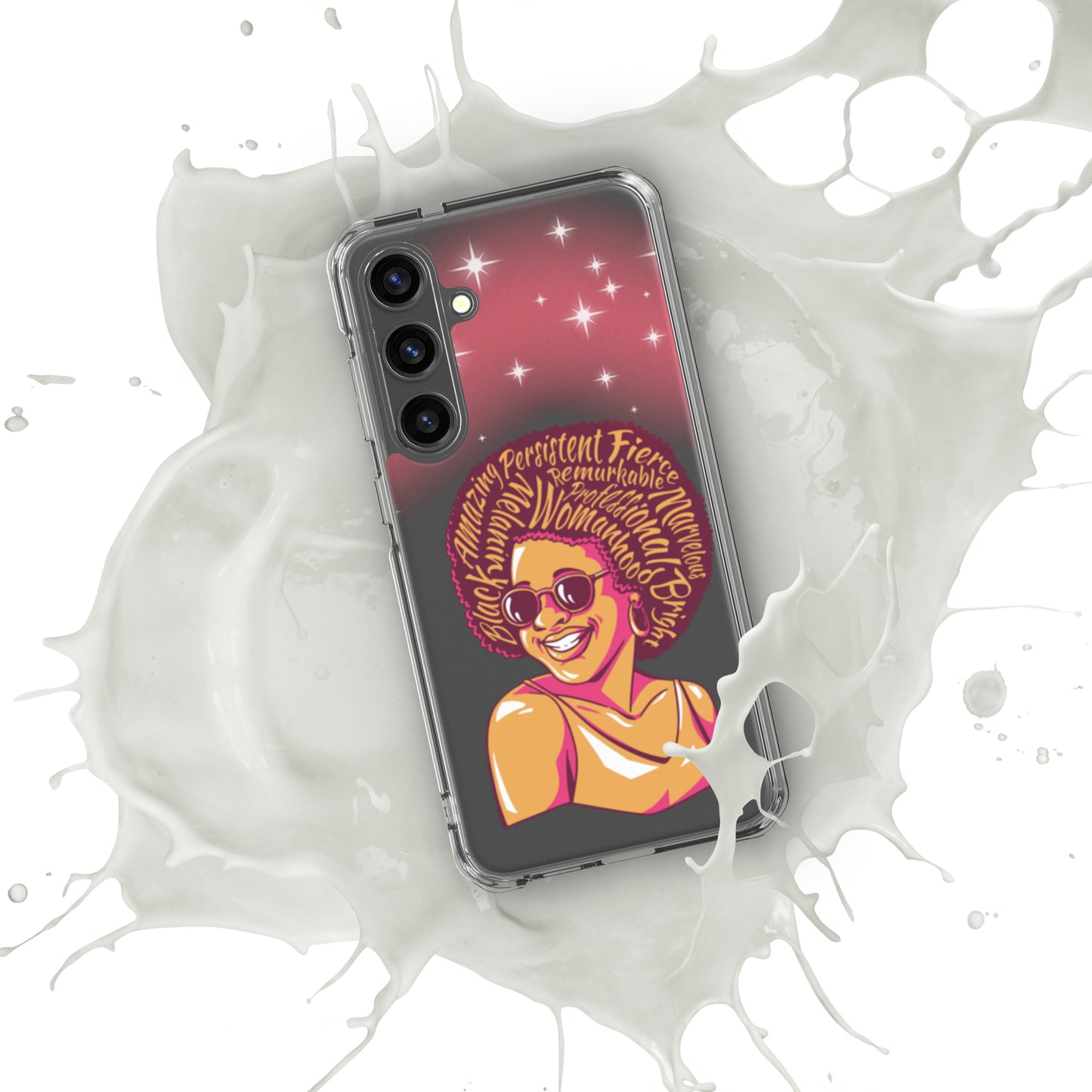 Woman Art Clear Case for Samsung®