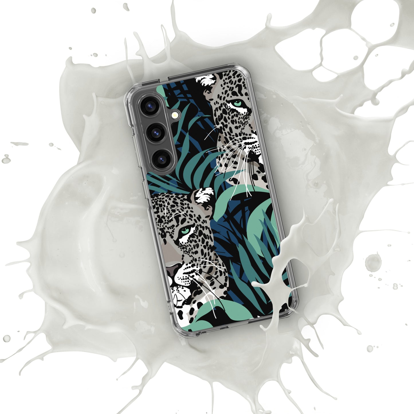 Leopard Clear Case for Samsung®