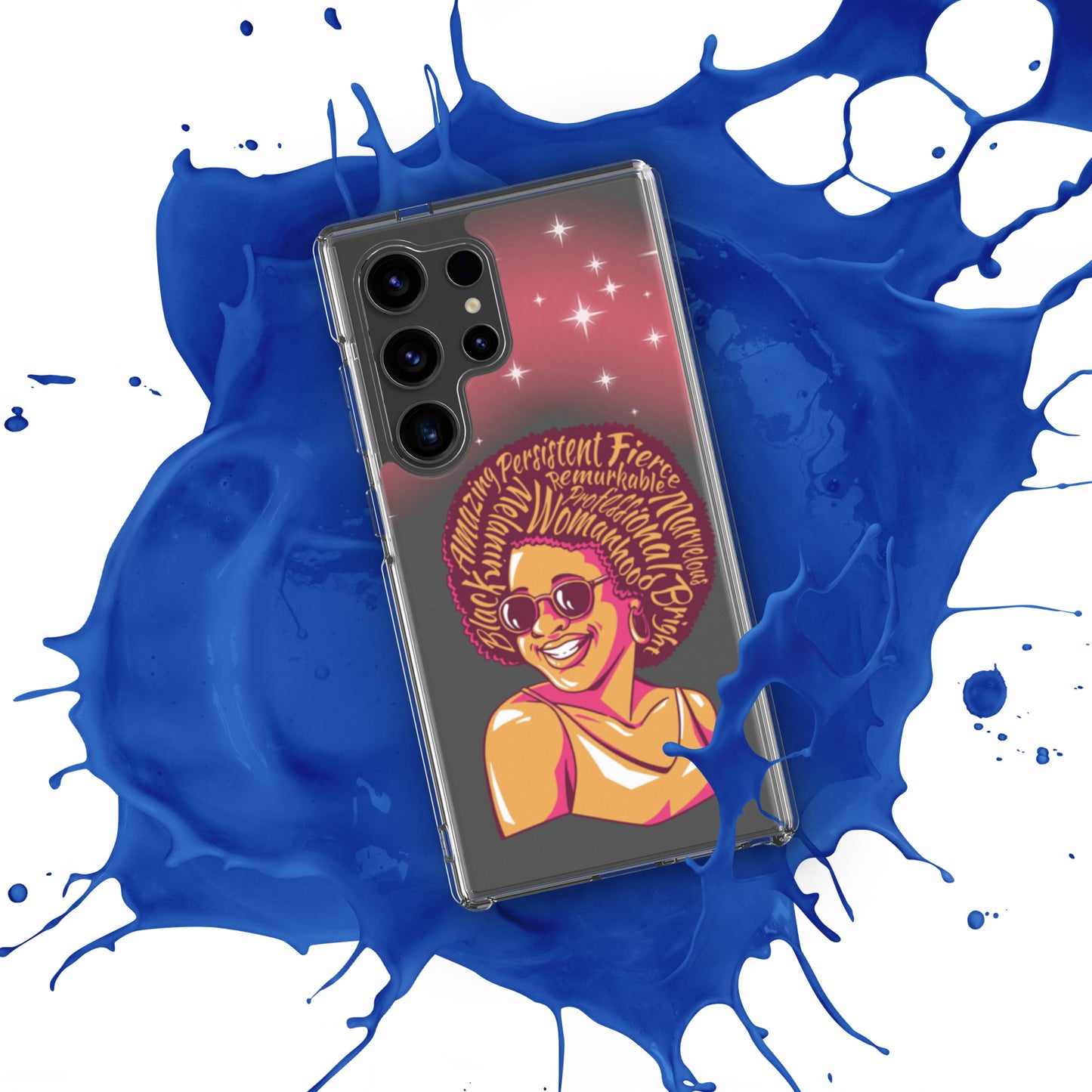 Woman Art Clear Case for Samsung®