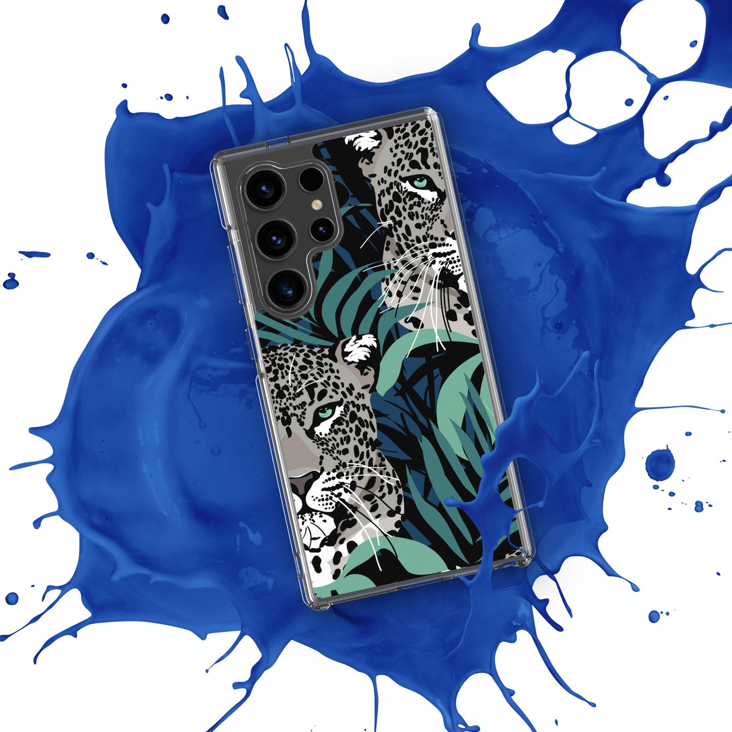 Leopard Clear Case for Samsung®
