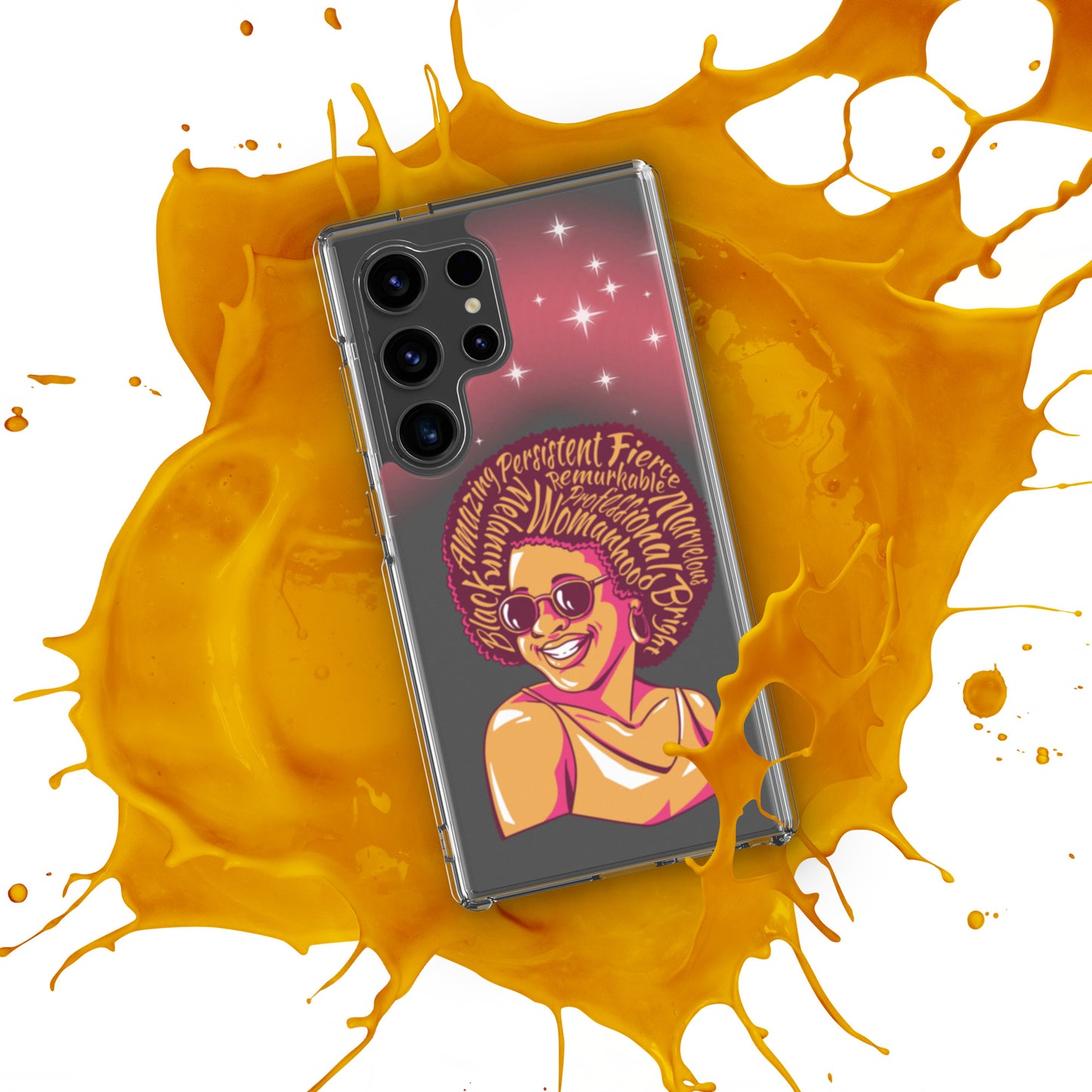 Woman Art Clear Case for Samsung®